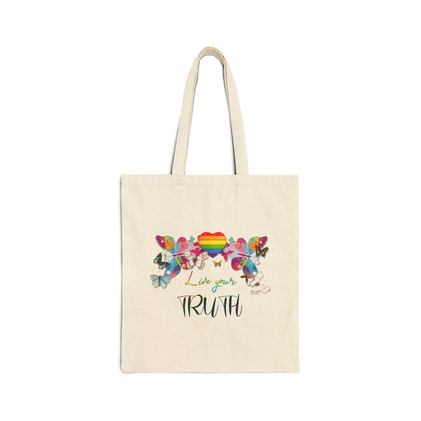 Truth Cotton Canvas Tote Bag