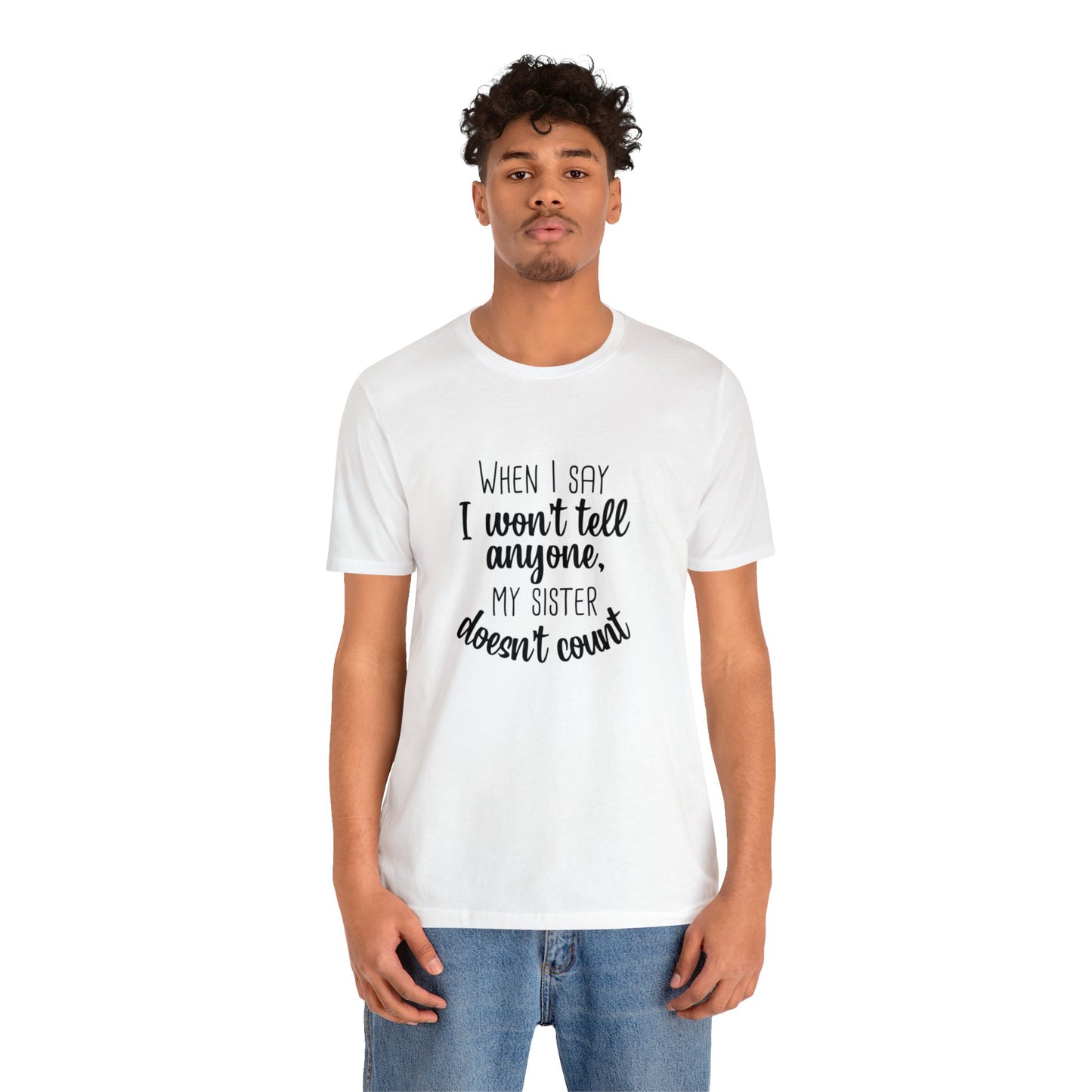 TEE AnyoneUnisex Jersey Short Sleeve Tee