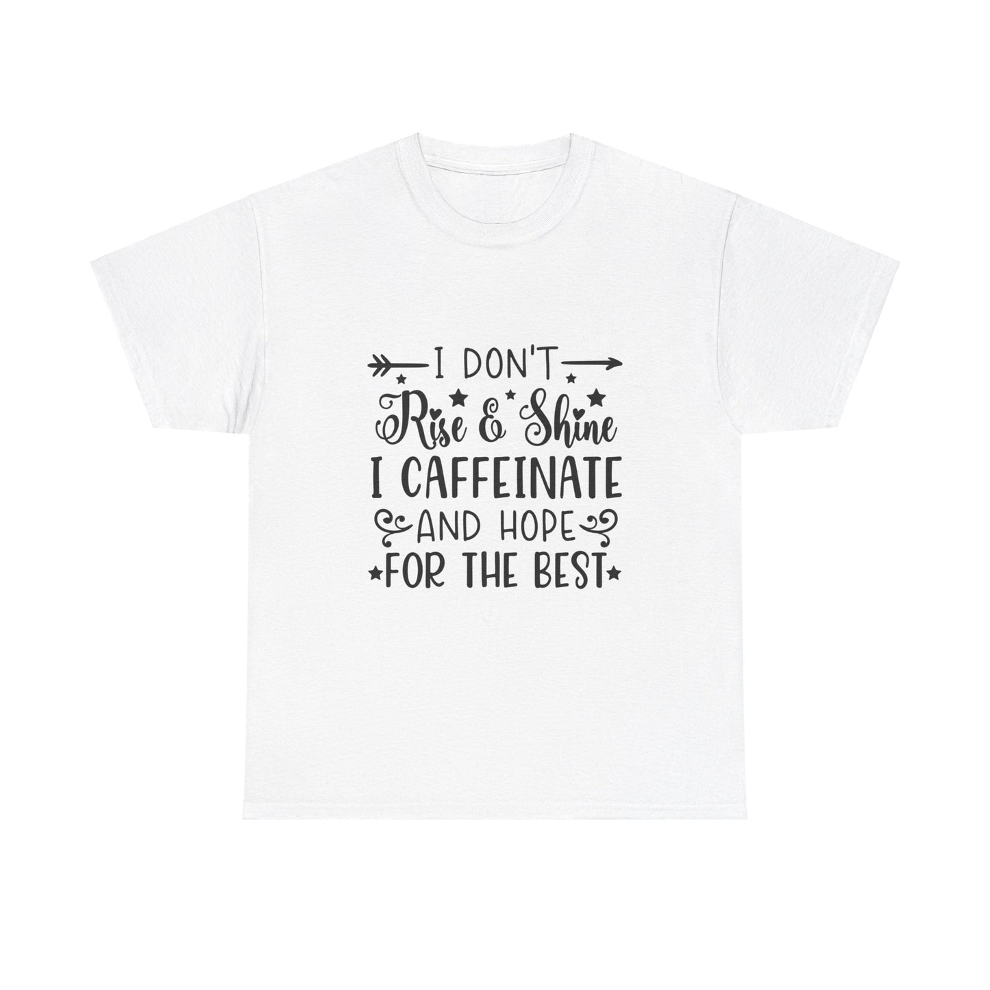 CAFFINATE Unisex Heavy Cotton Tee