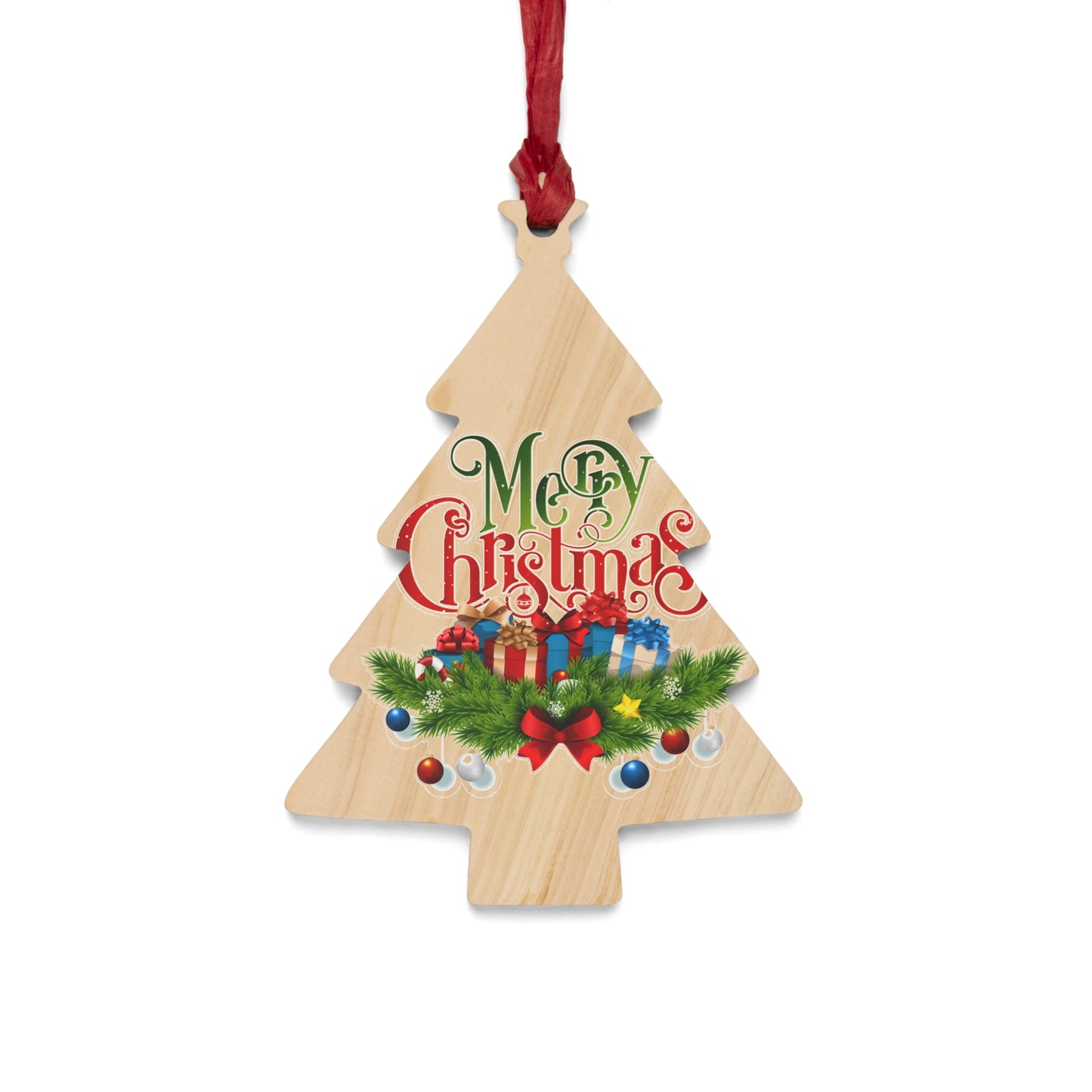 Wooden Christmas Ornaments