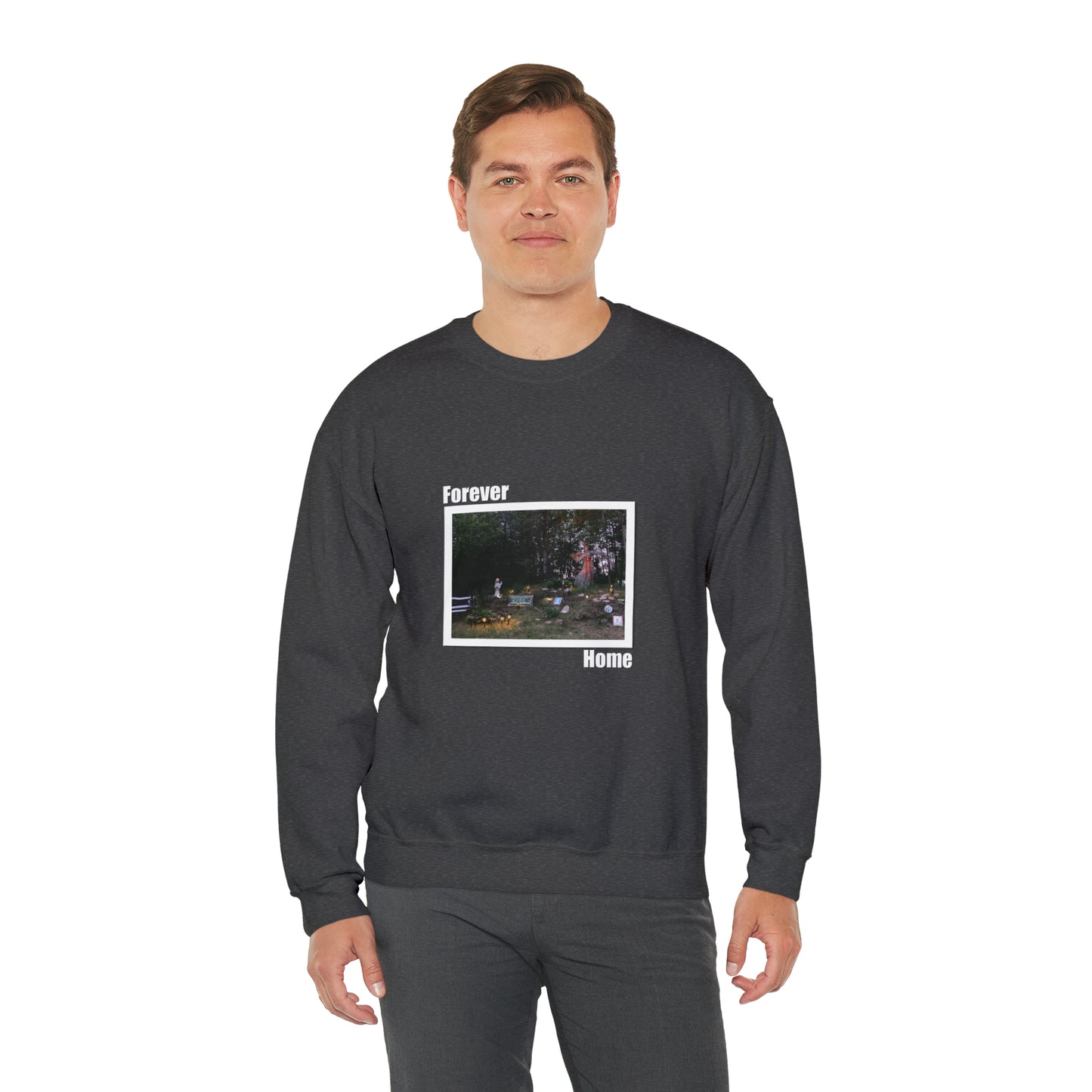 CR FOREVER HOME DARK Unisex Heavy Blend™ Crewneck Sweatshirt