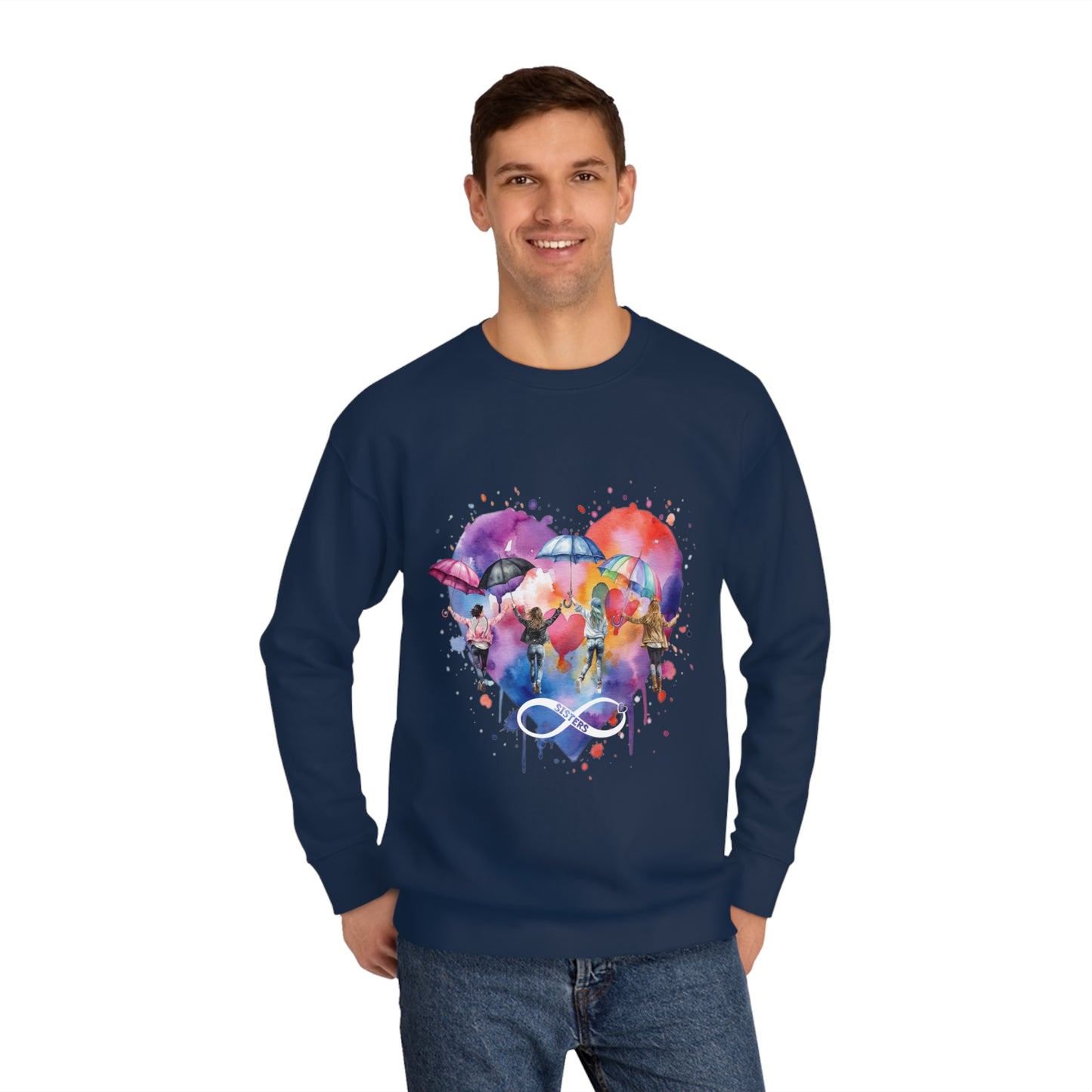 ABC Umbrella 1 Unisex Crew Sweatshirt