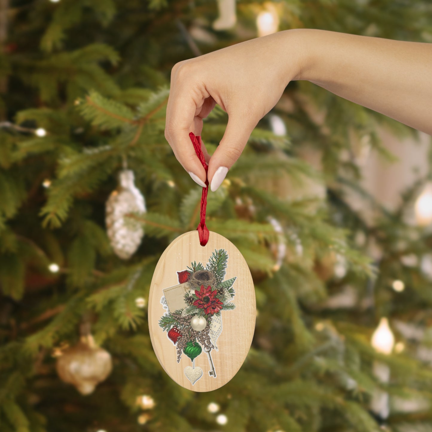 Wooden Christmas Ornaments