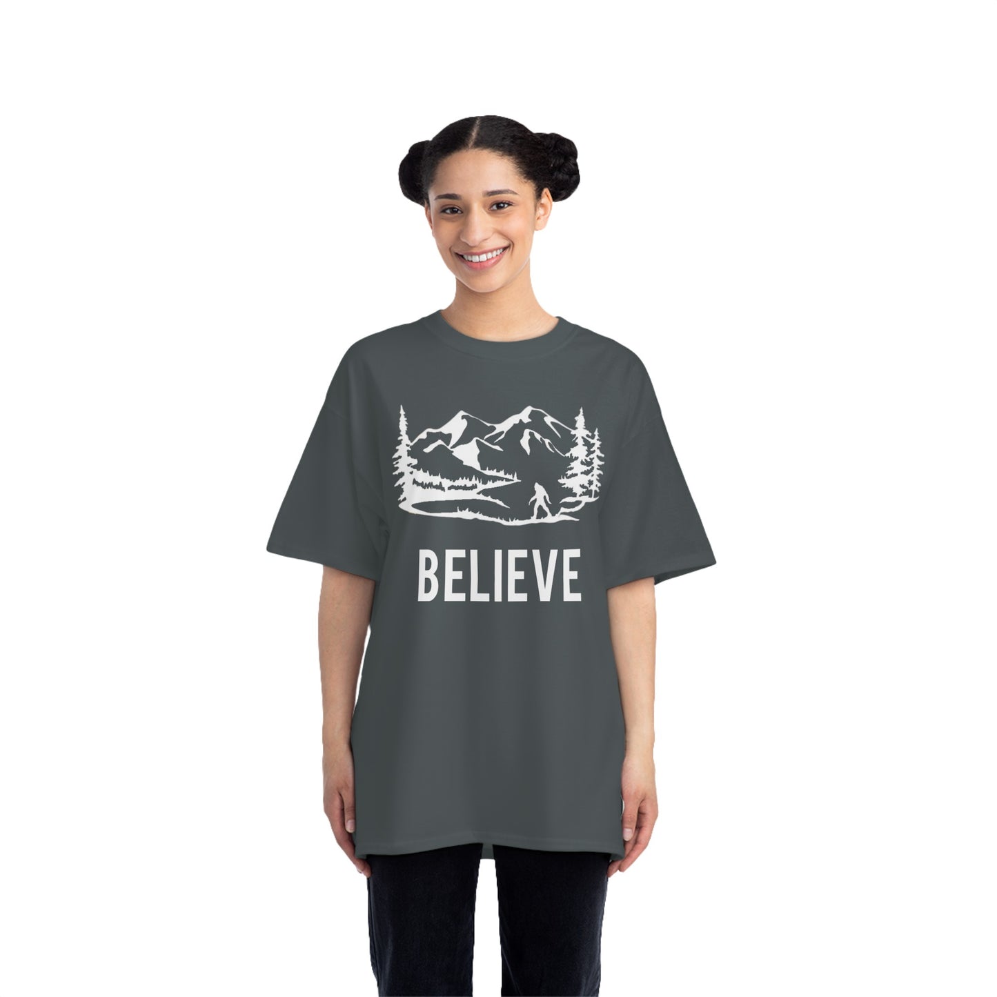 Sasquatch believe 1 Beefy-T®  Short-Sleeve T-Shirt