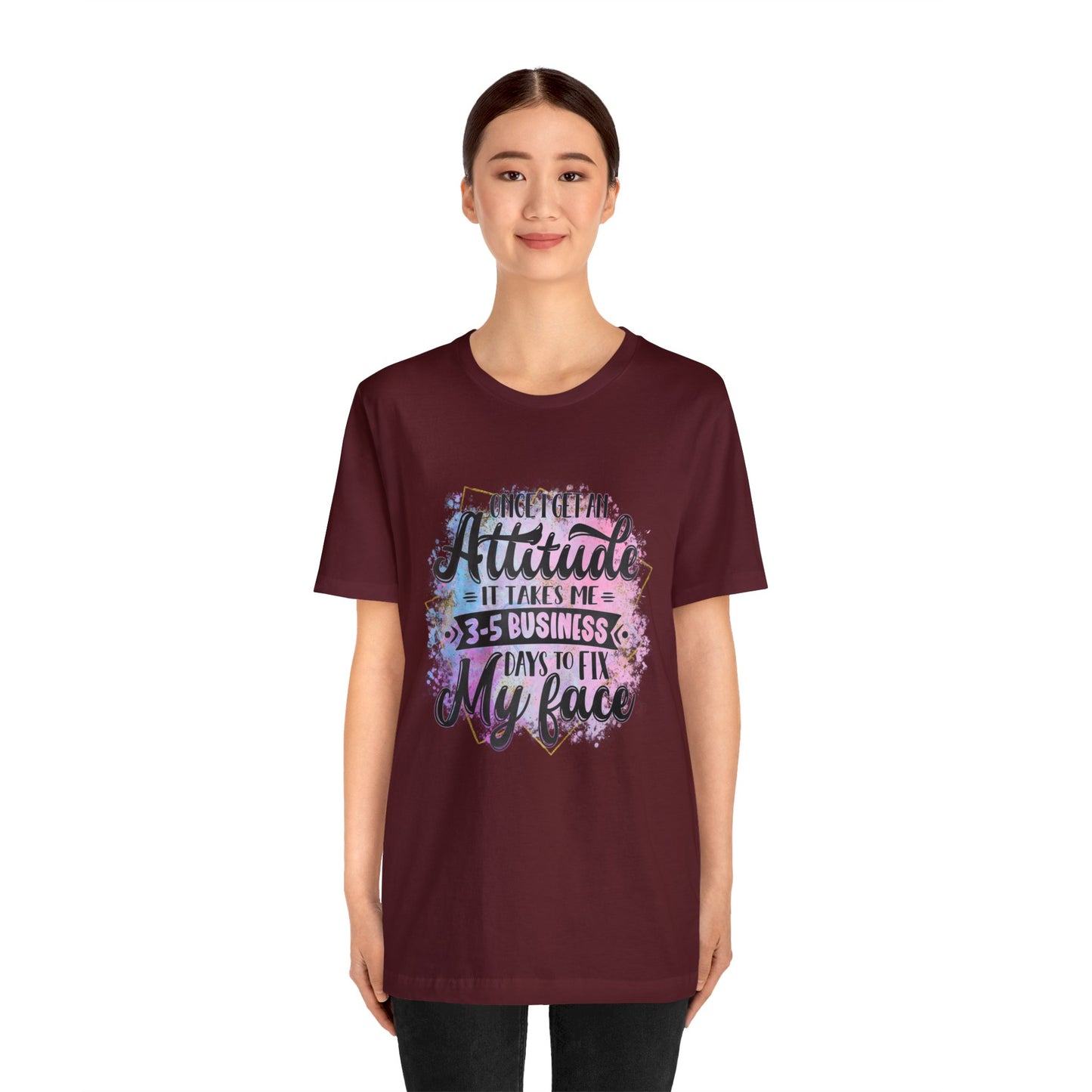 Attitude Unisex Jersey Short Sleeve Tee