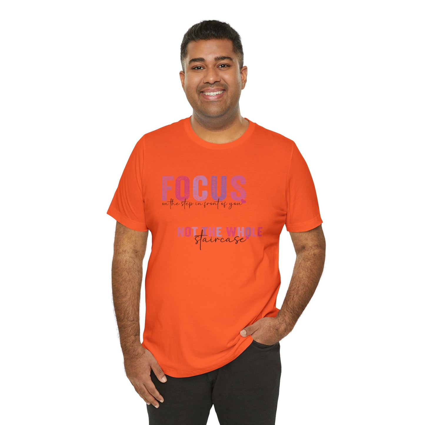 Focus Unisex Jersey Short Sleeve Tee