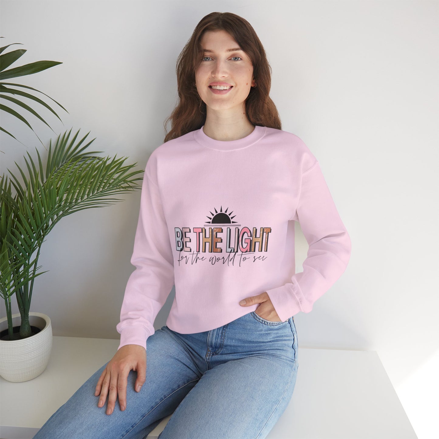 Light Unisex Heavy Blend™ Crewneck Sweatshirt