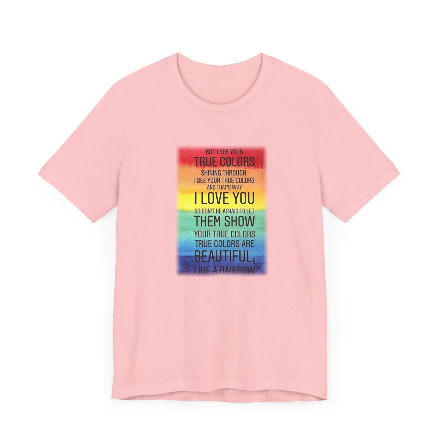 True colors Unisex Jersey Short Sleeve Tee