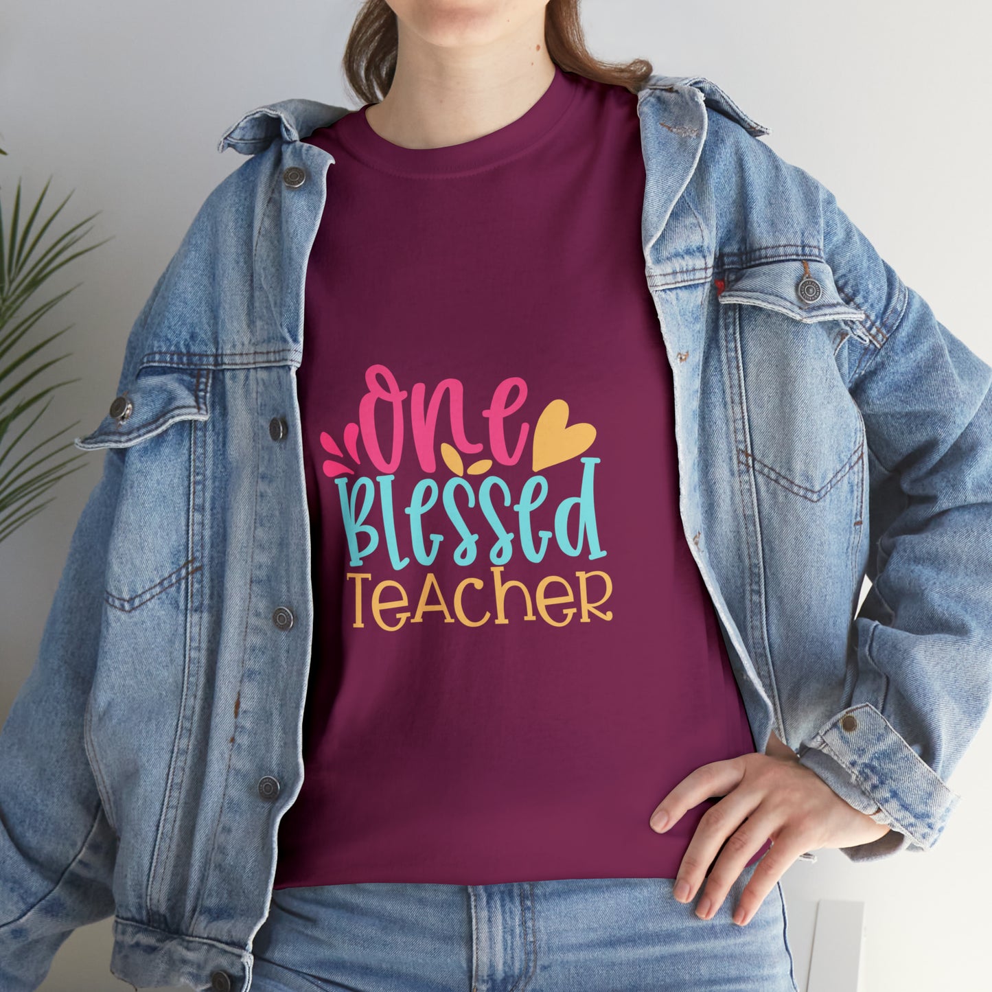 Teacher  Unisex Heavy Cotton Tee