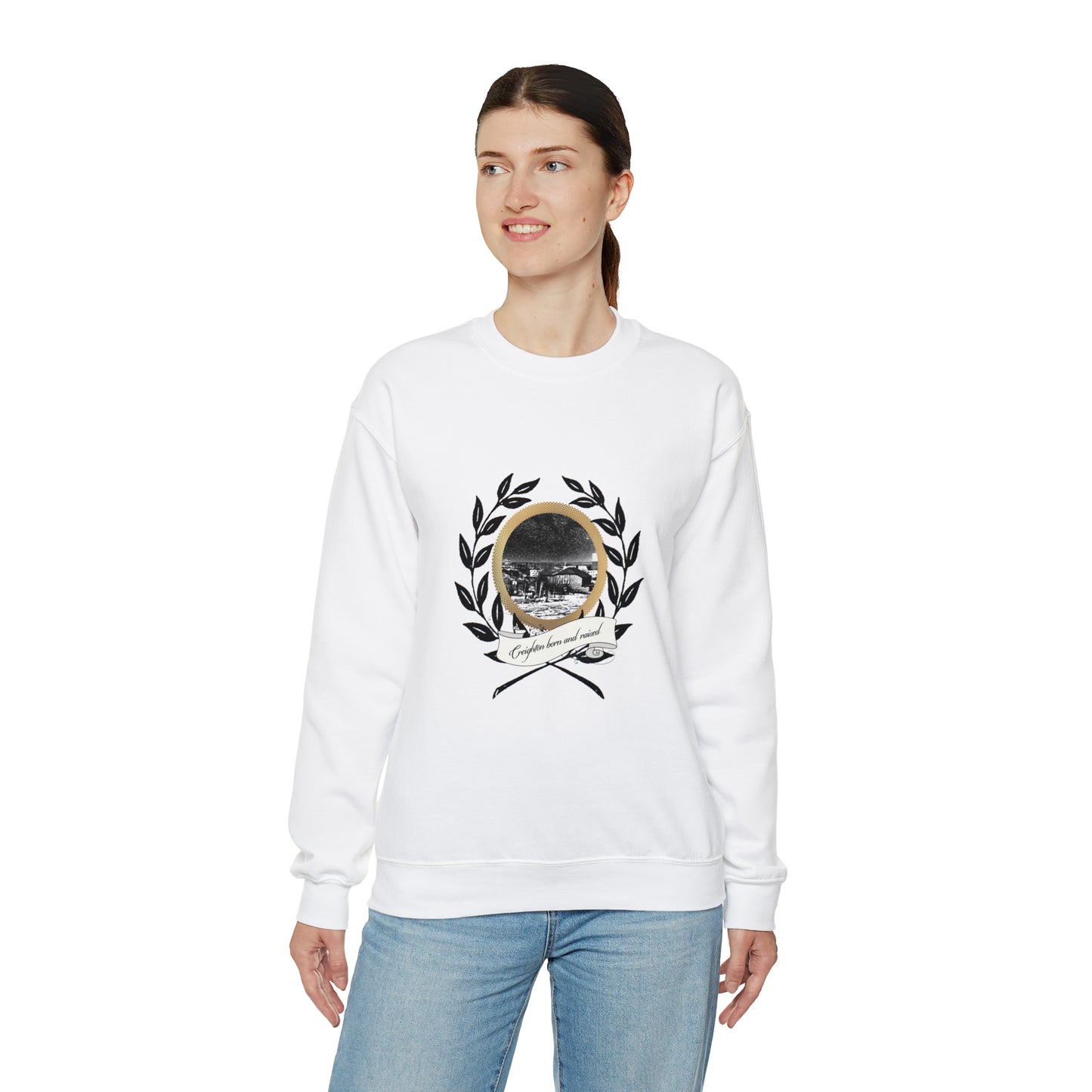 CR BORN Unisex Heavy Blend™ Crewneck Sweatshirt