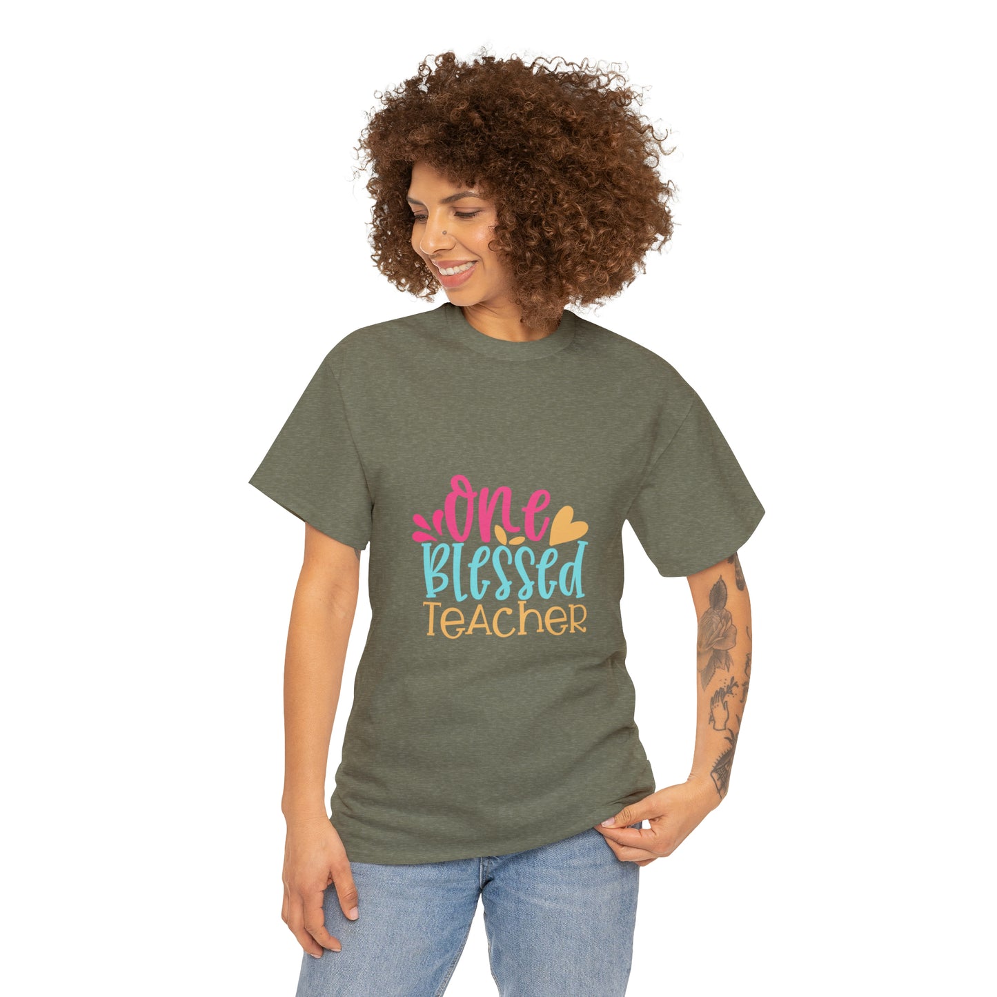 Teacher  Unisex Heavy Cotton Tee