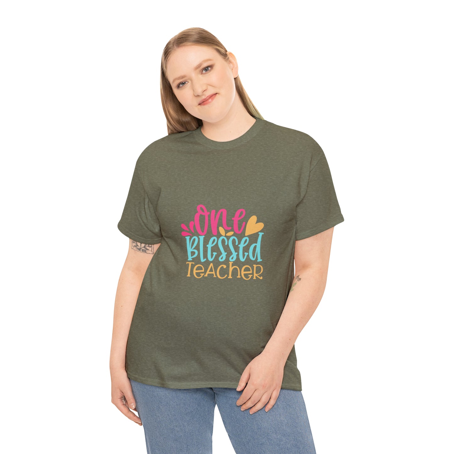 Teacher  Unisex Heavy Cotton Tee