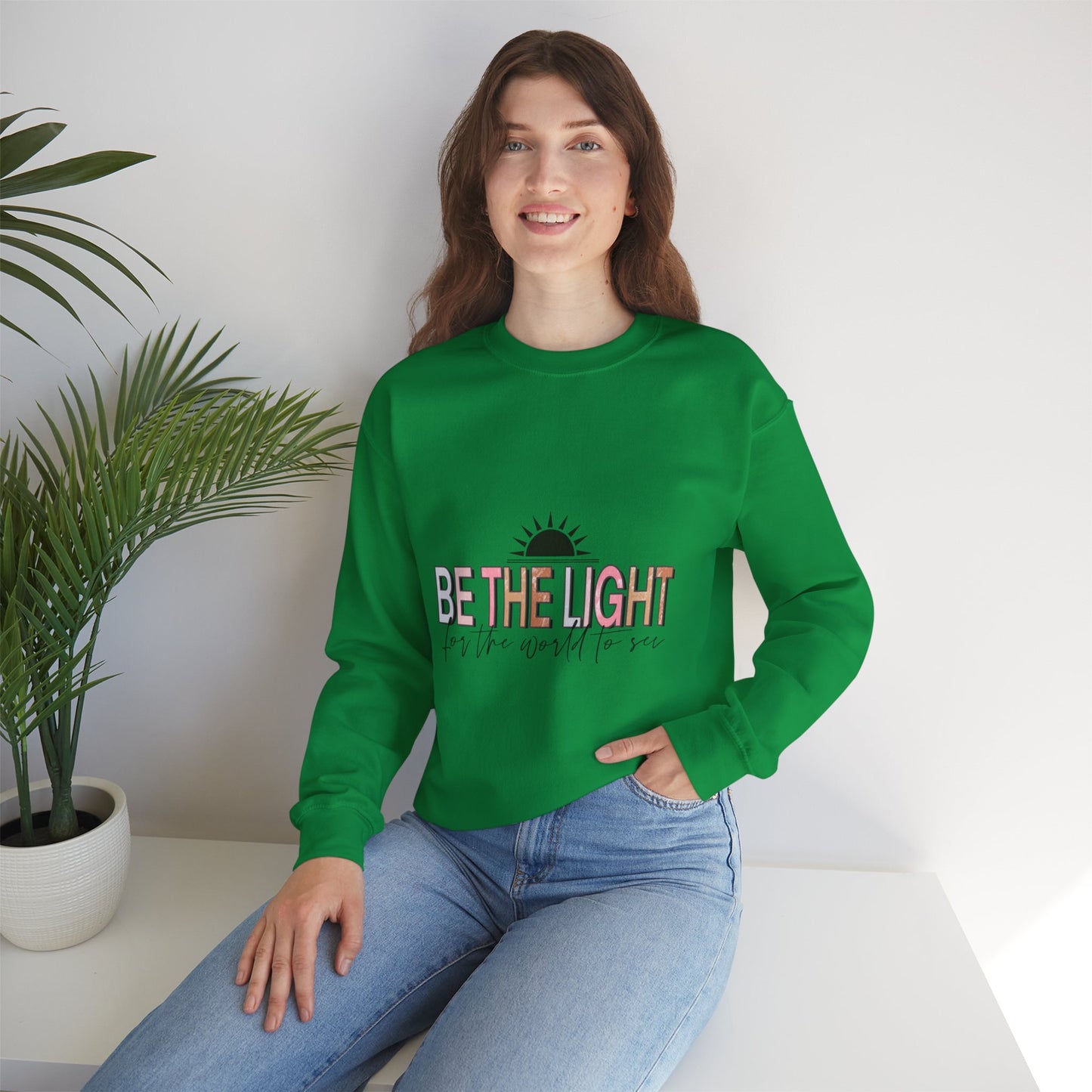 Light Unisex Heavy Blend™ Crewneck Sweatshirt