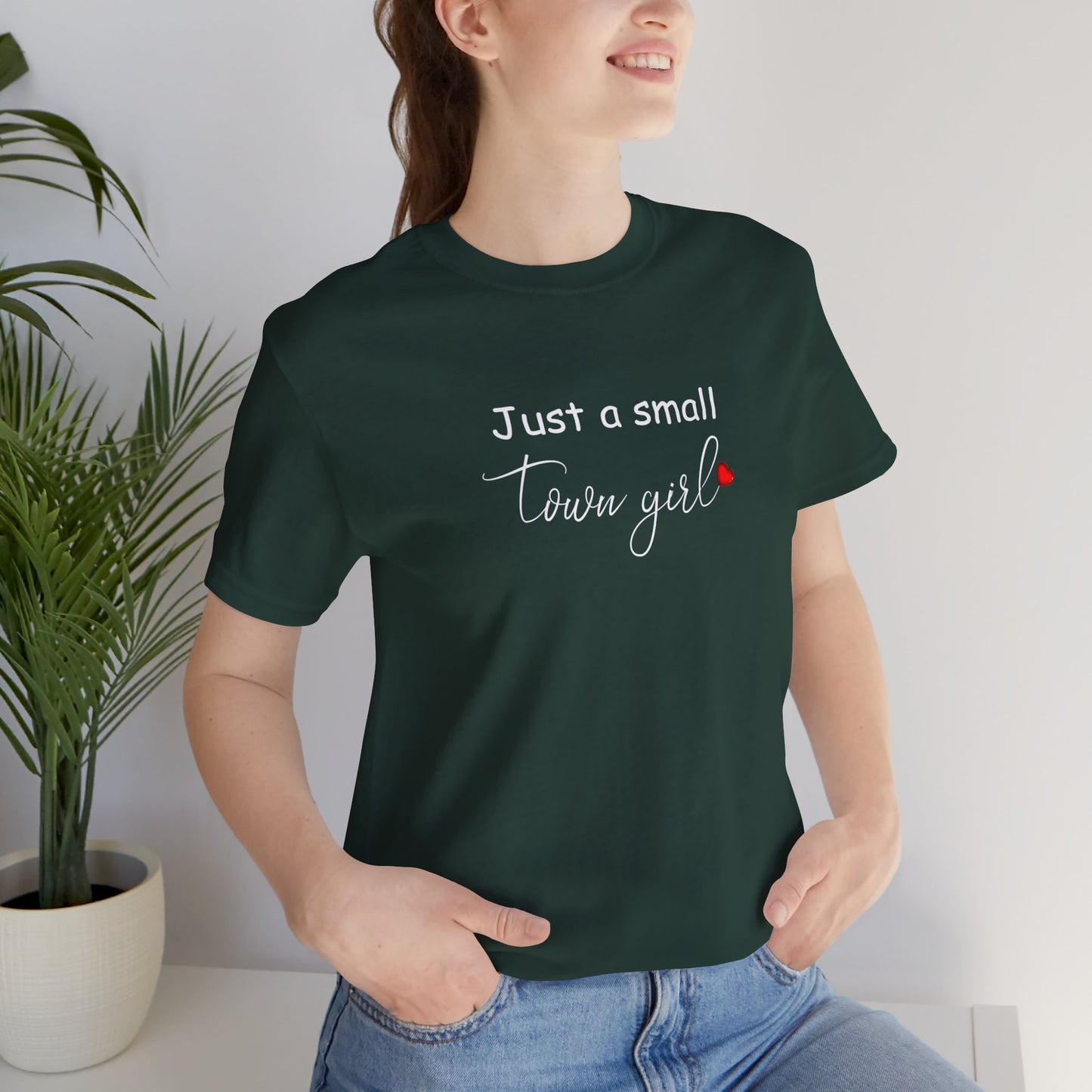 Small town 2 Unisex Jersey Short Sleeve Tee