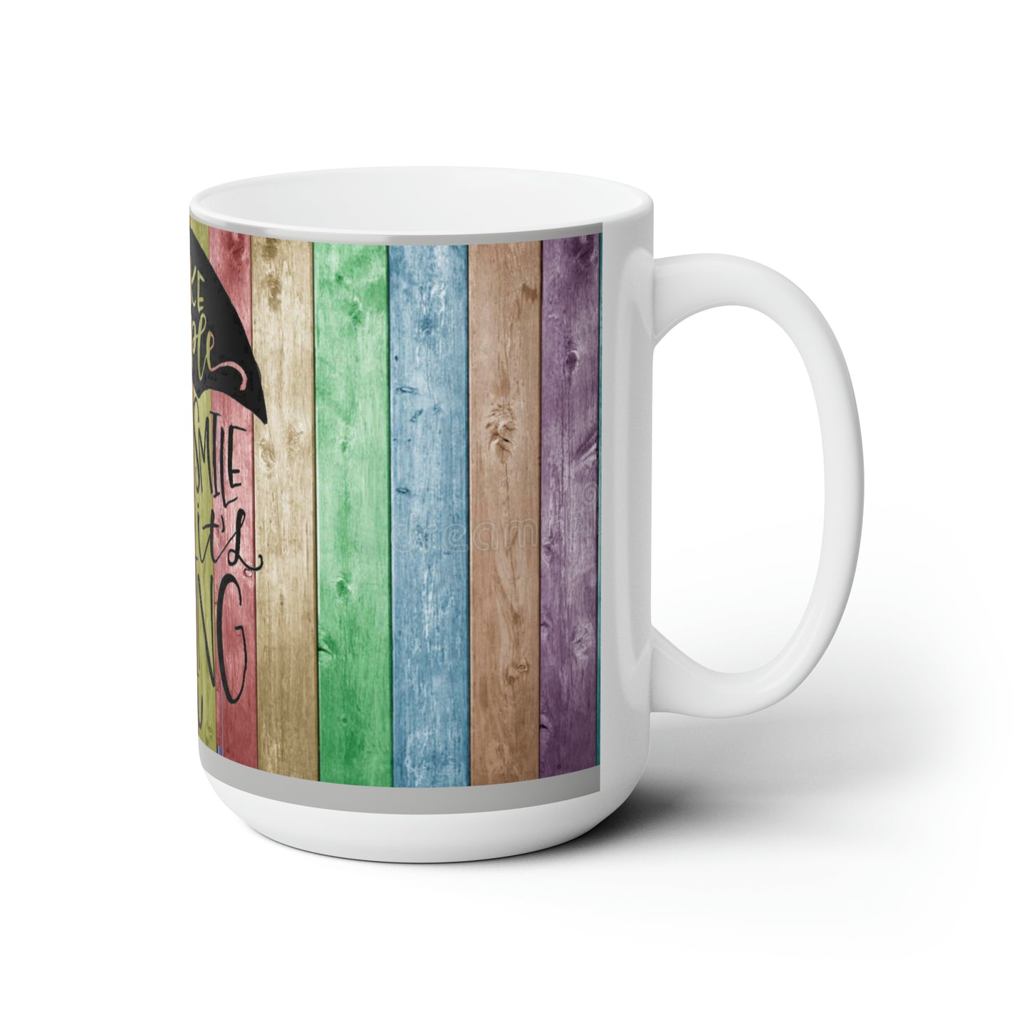 Smile Ceramic Mug 15oz