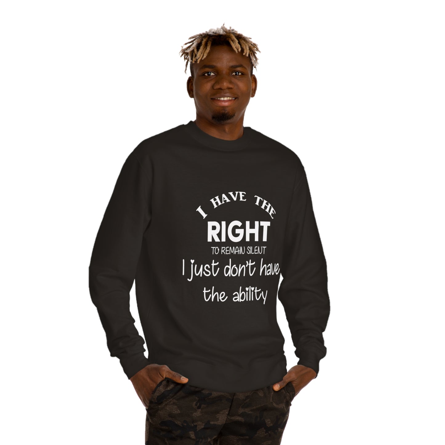 Unisex Crew Neck Sweatshirt