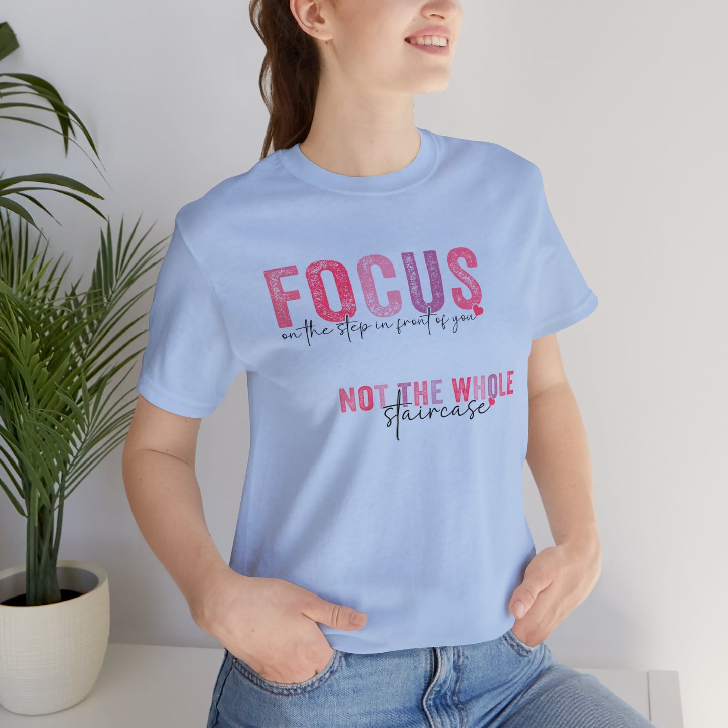 Focus Unisex Jersey Short Sleeve Tee