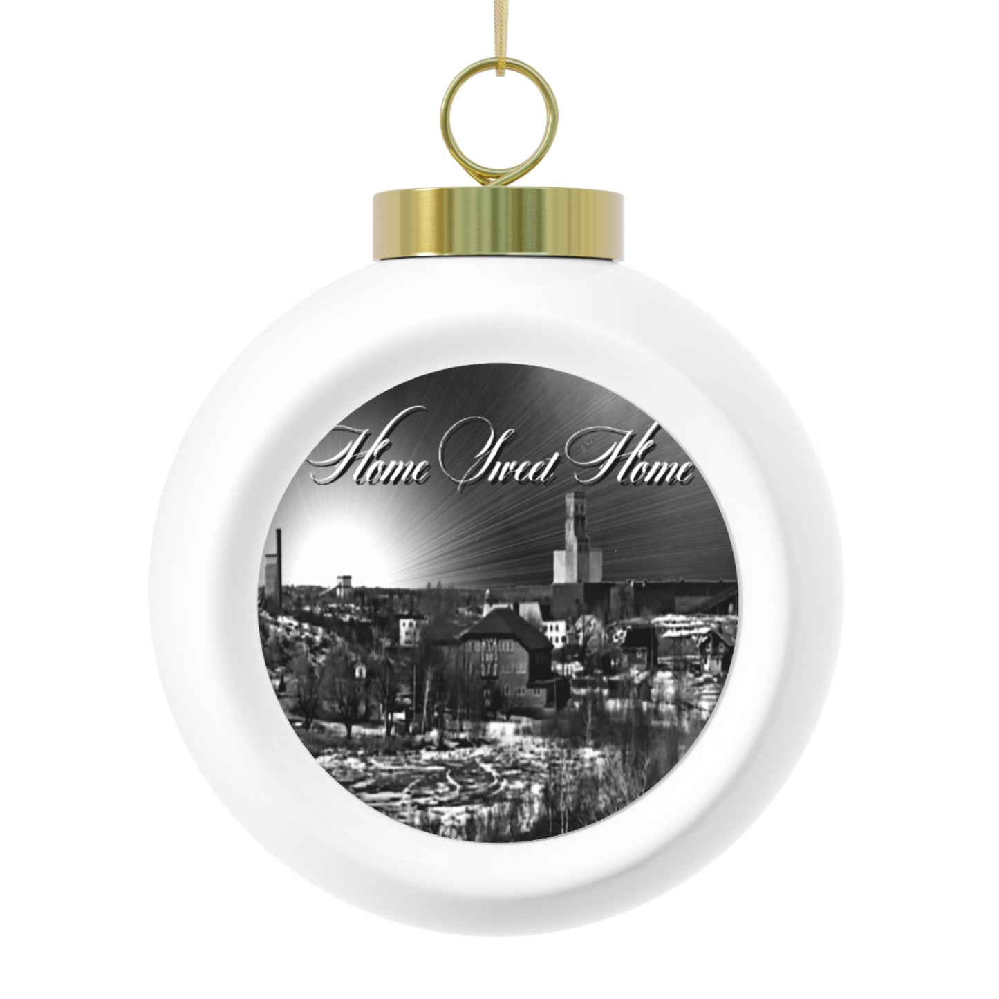 Christmas Home Ball Ornament