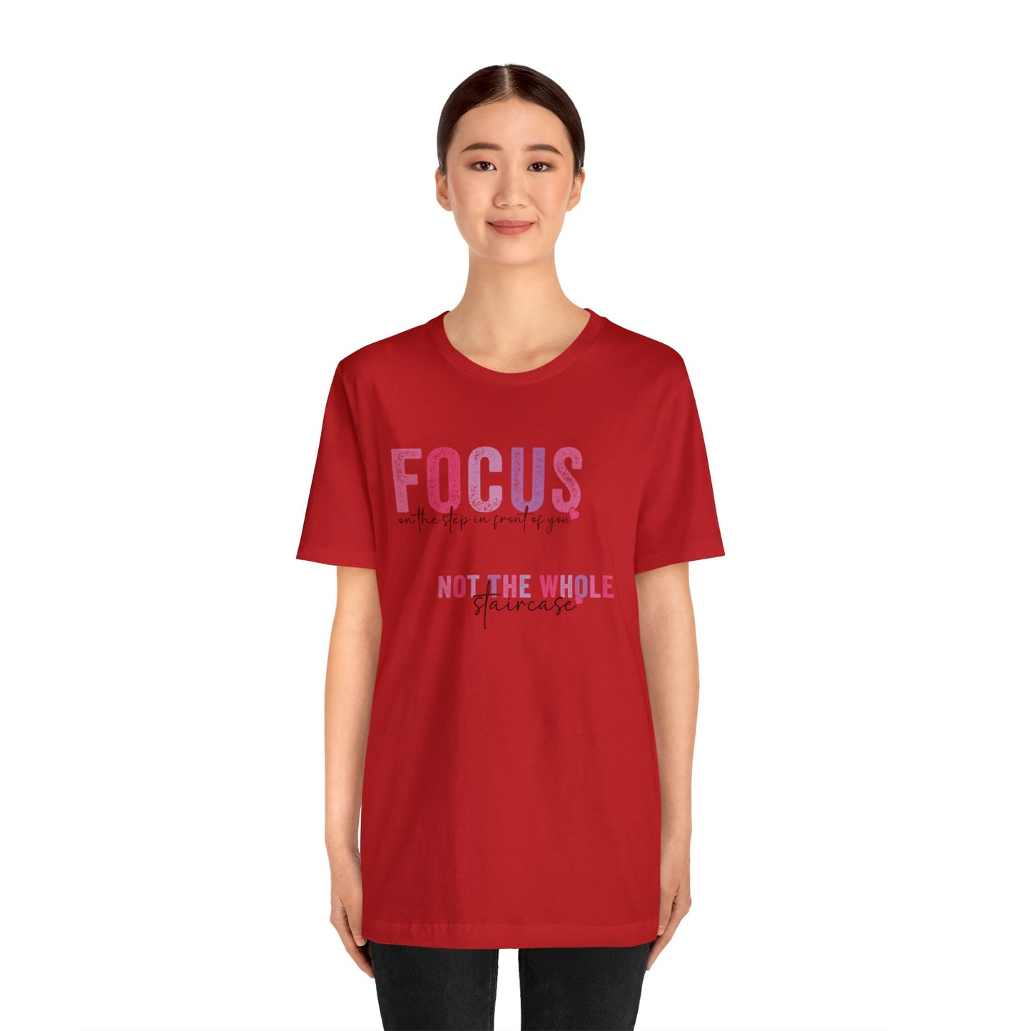 Focus Unisex Jersey Short Sleeve Tee