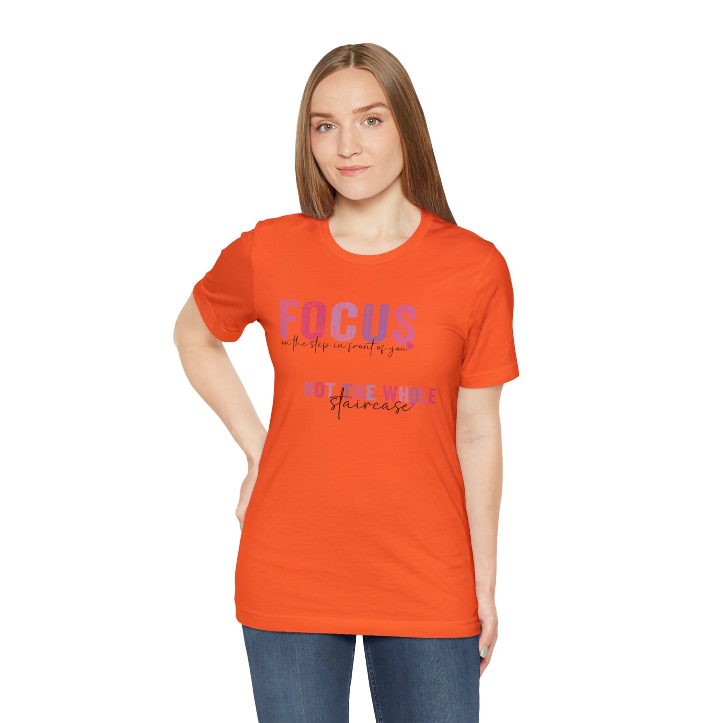 Focus Unisex Jersey Short Sleeve Tee