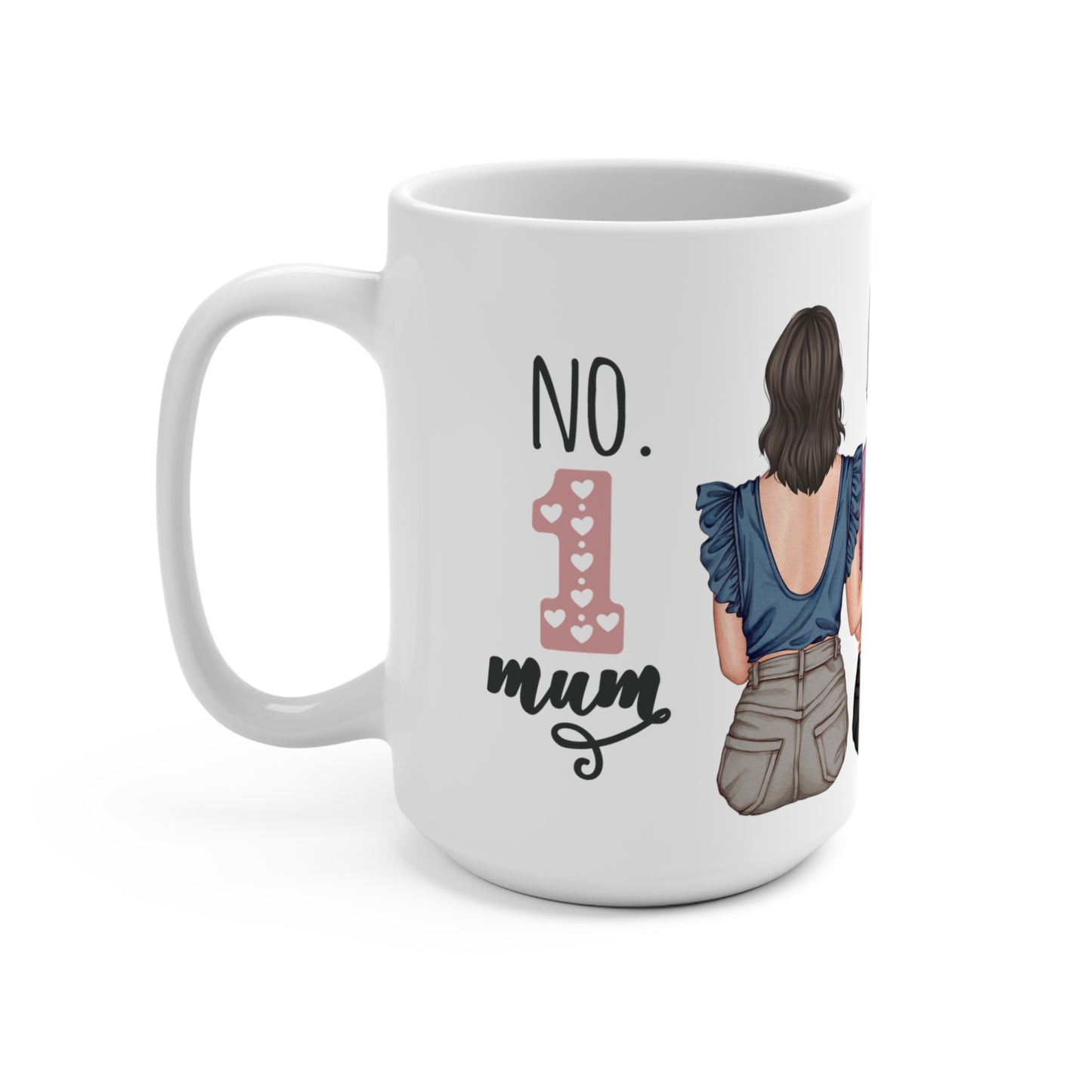 002 mom Mug 15oz