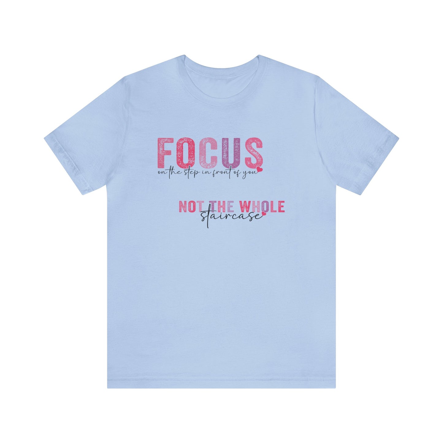 Focus Unisex Jersey Short Sleeve Tee