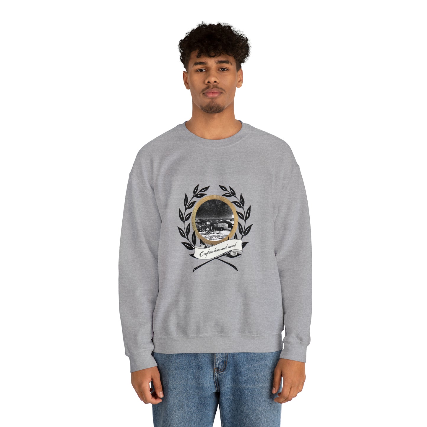 CR BORN Unisex Heavy Blend™ Crewneck Sweatshirt