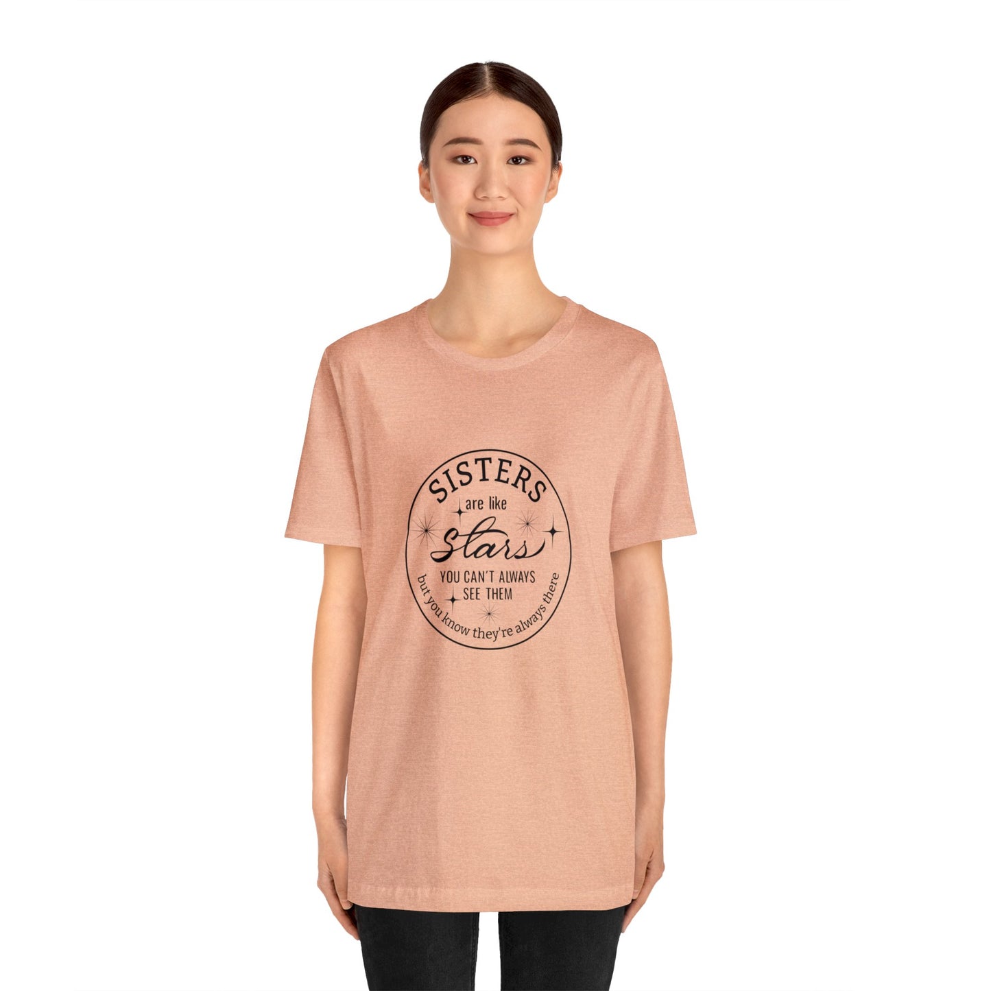 TEESisters Stars Unisex Jersey Short Sleeve Tee