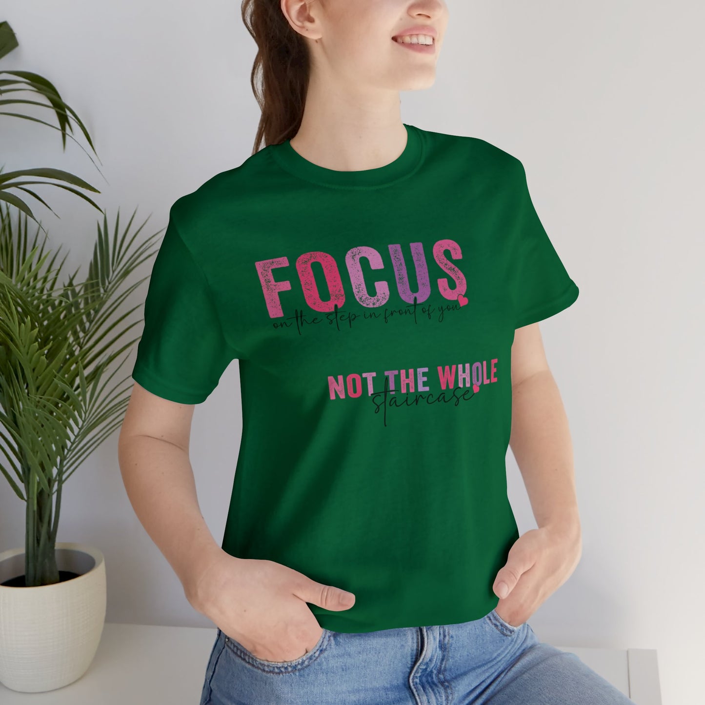 Focus Unisex Jersey Short Sleeve Tee