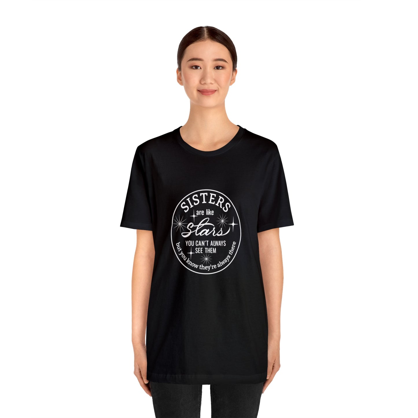 TEE Sisters stars 2 Unisex Jersey Short Sleeve Tee