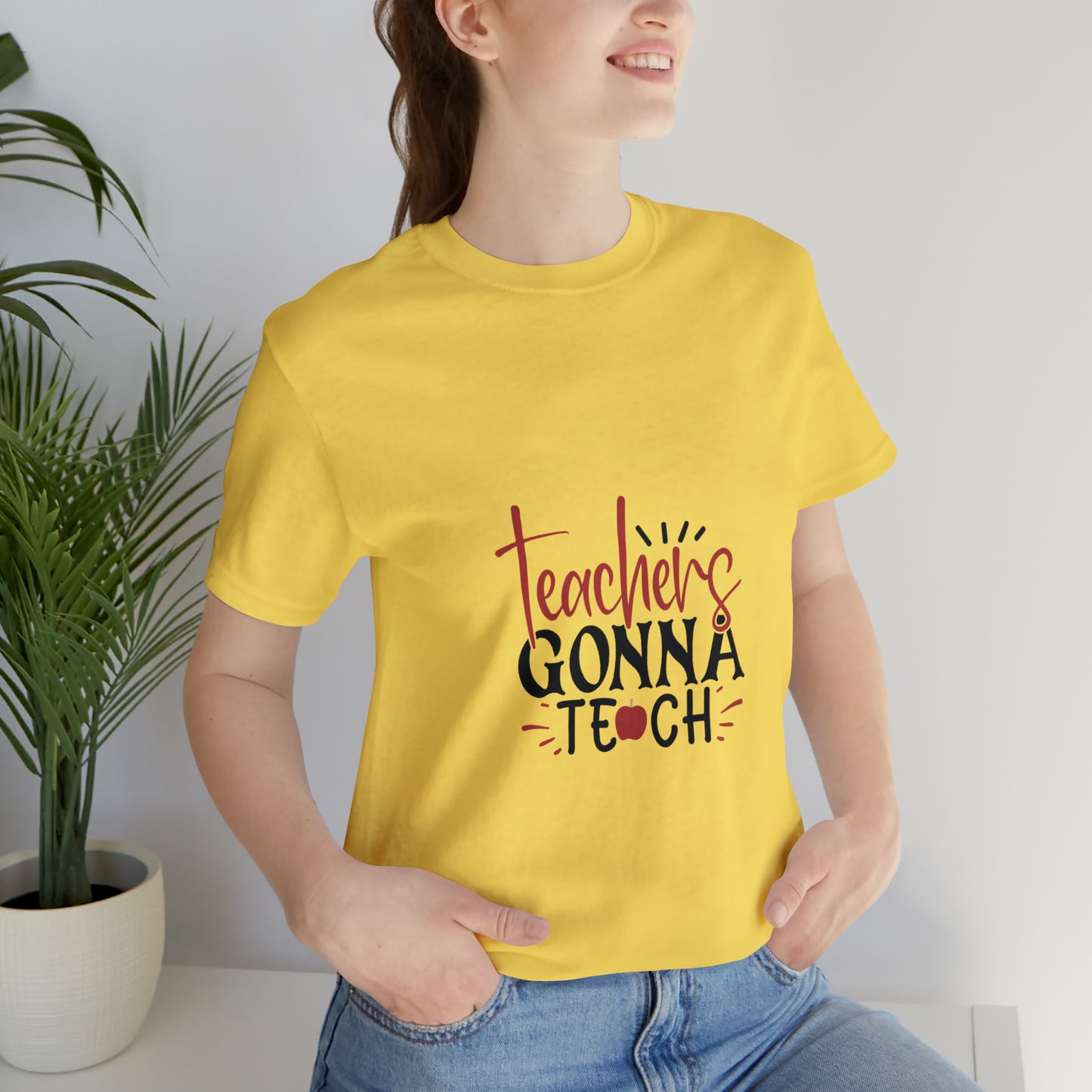 Teacher Unisex Jersey Short Sleeve Tee