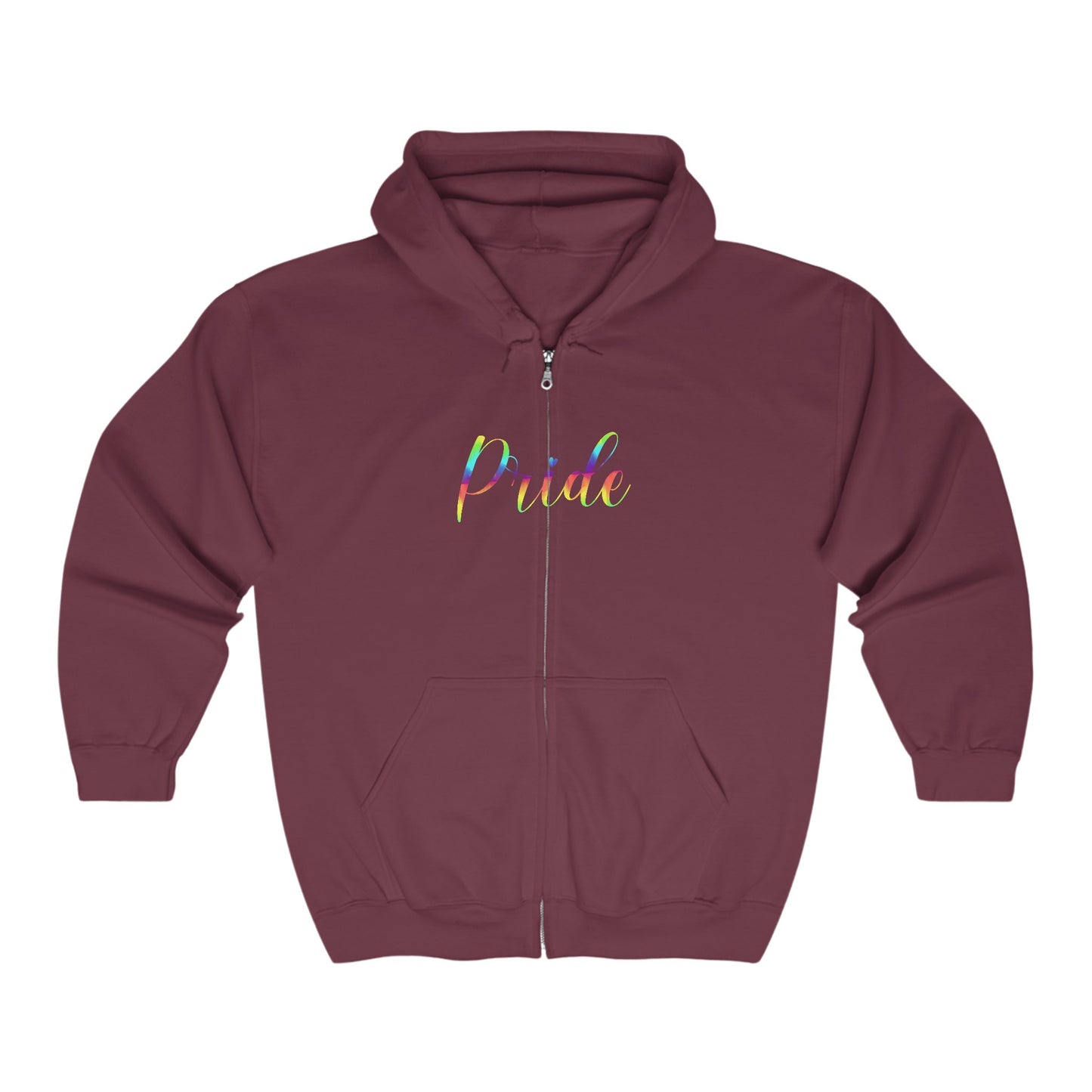 Pride Unisex Heavy Blend™ Full Zip Hooded Sweatshirt