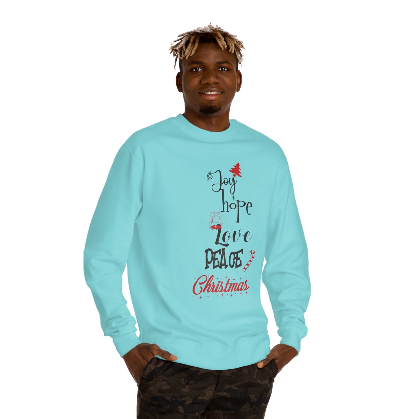 Joy Unisex Crew Neck Sweatshirt