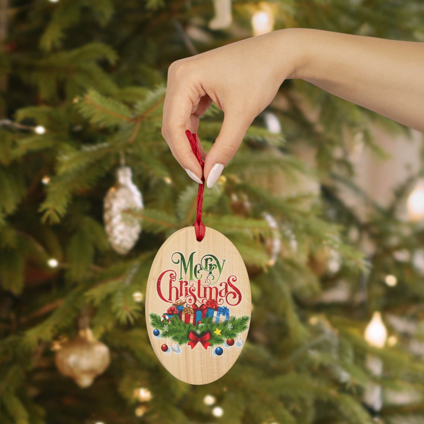 Wooden Christmas Ornaments