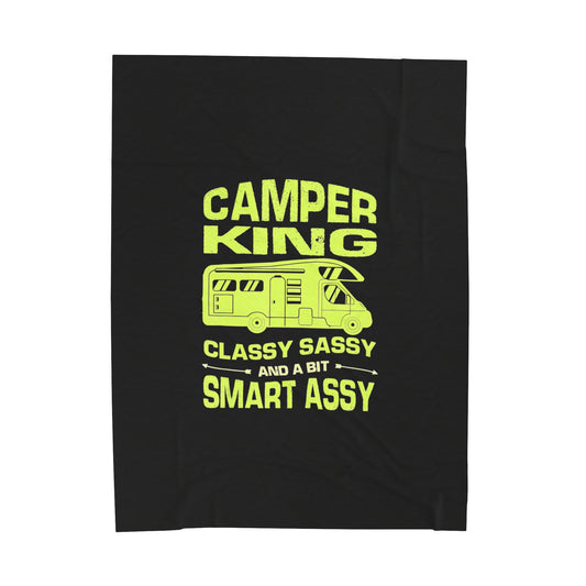 Camp Velveteen Plush Blanket