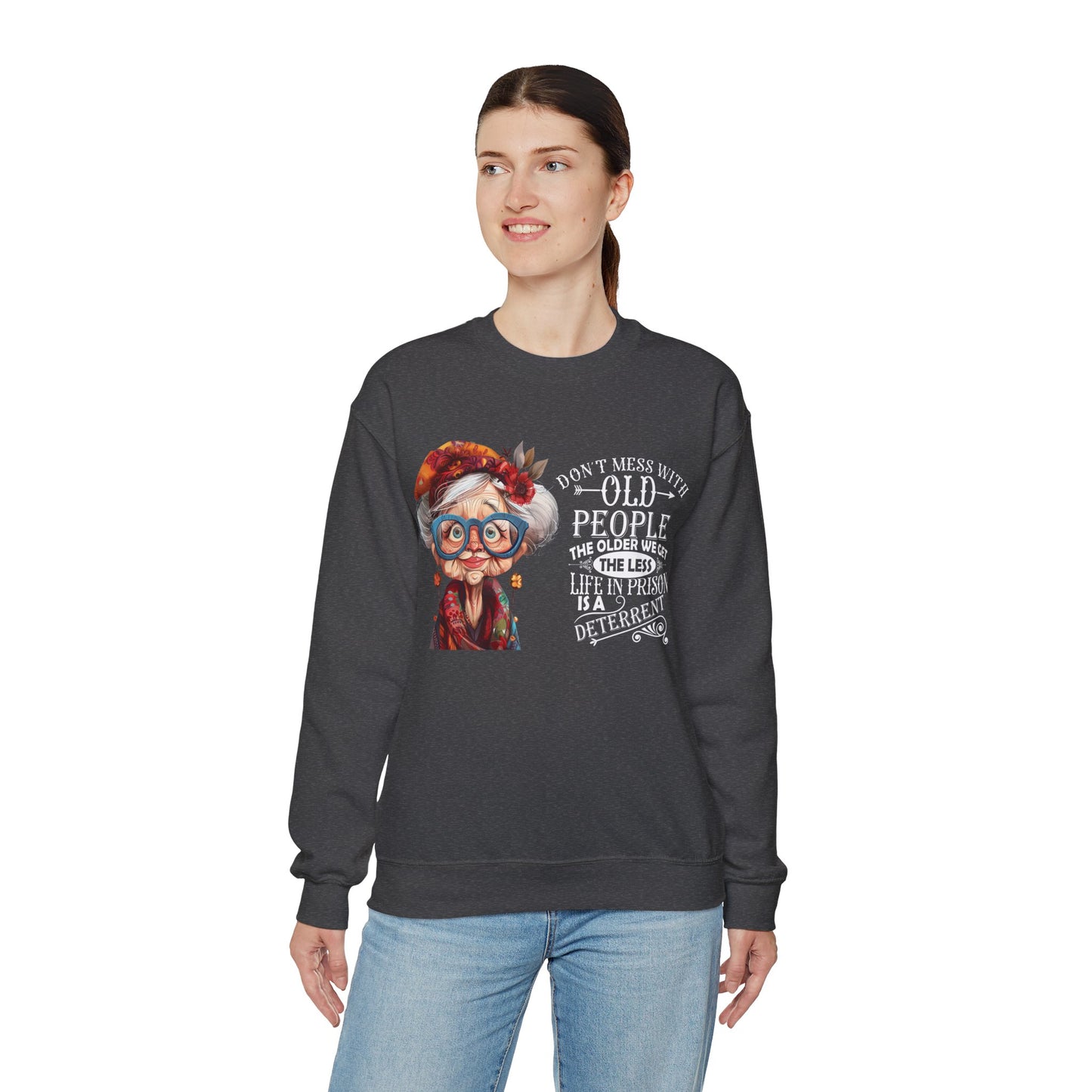 1001 Prison 2 Unisex Heavy Blend™ Crewneck Sweatshirt