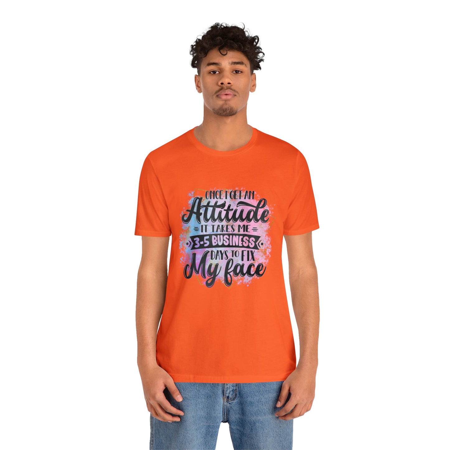 Attitude Unisex Jersey Short Sleeve Tee