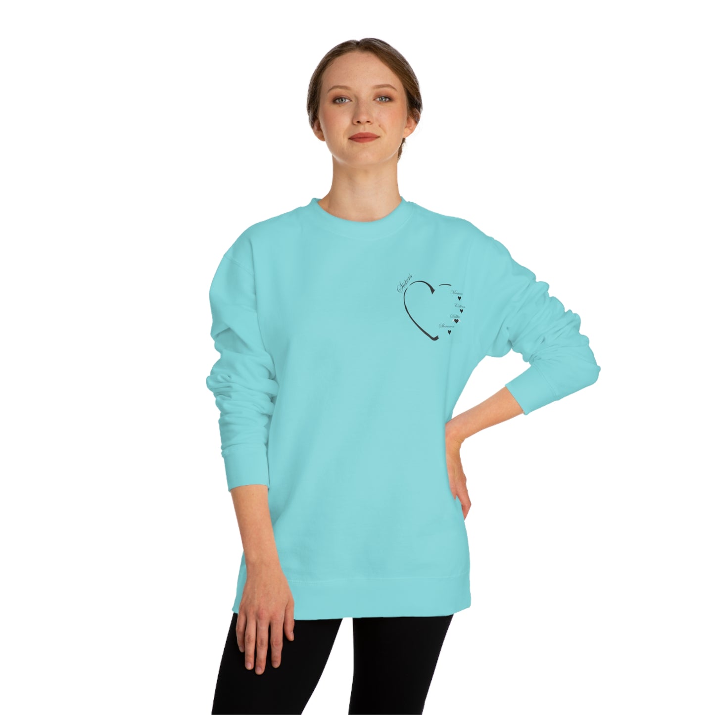 ABC Colleen 1 sisters Unisex Crew Neck Sweatshirt