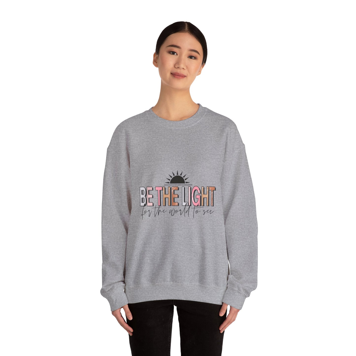 Light Unisex Heavy Blend™ Crewneck Sweatshirt