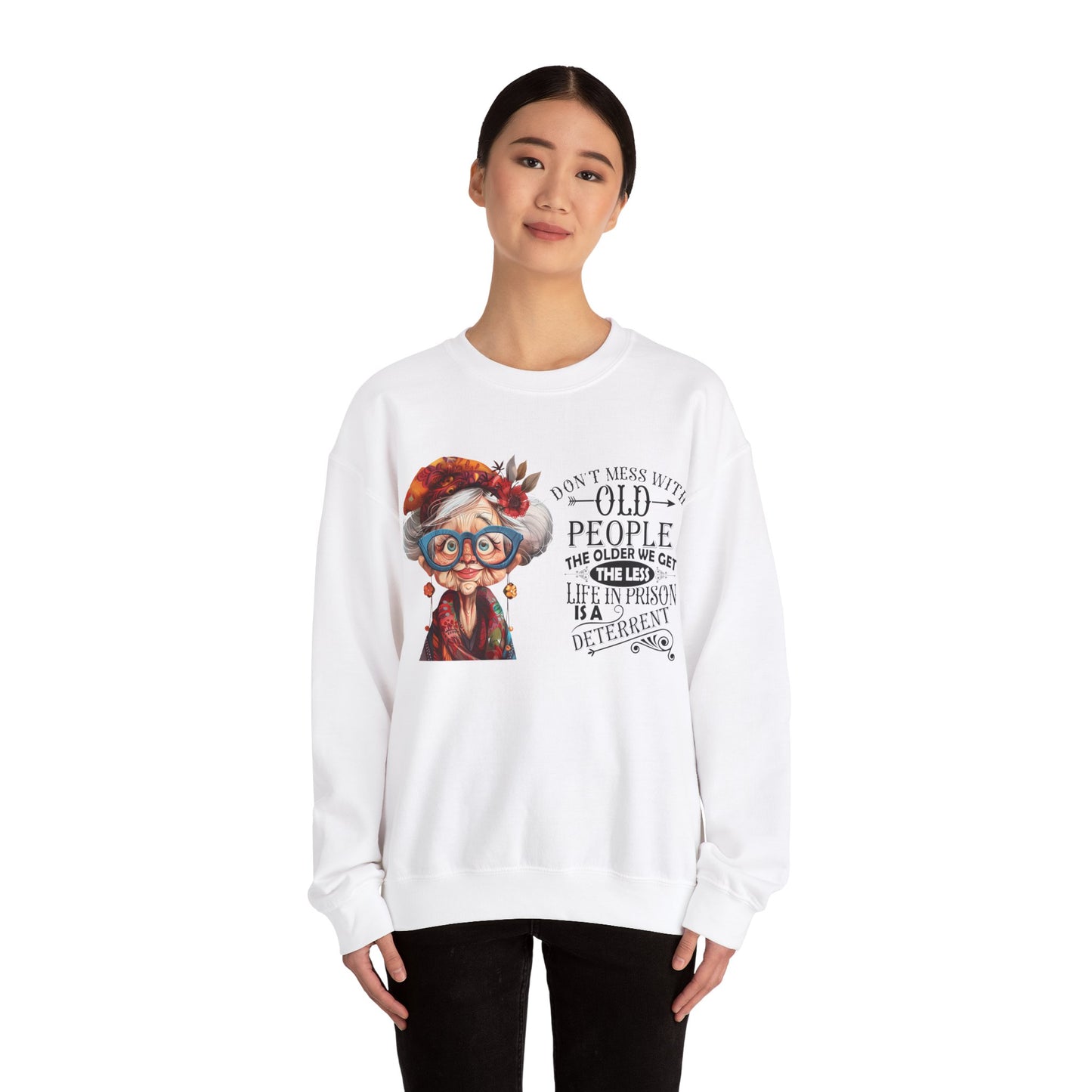 1001 Prison Unisex Heavy Blend™ Crewneck Sweatshirt