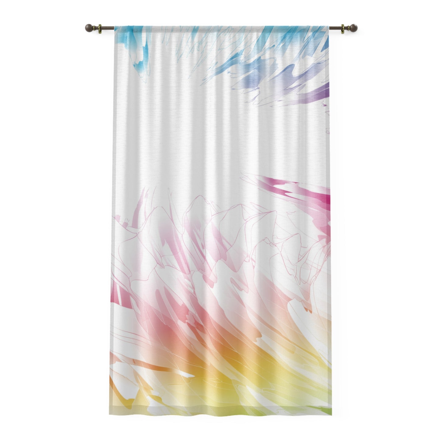 Sheer Window Curtain