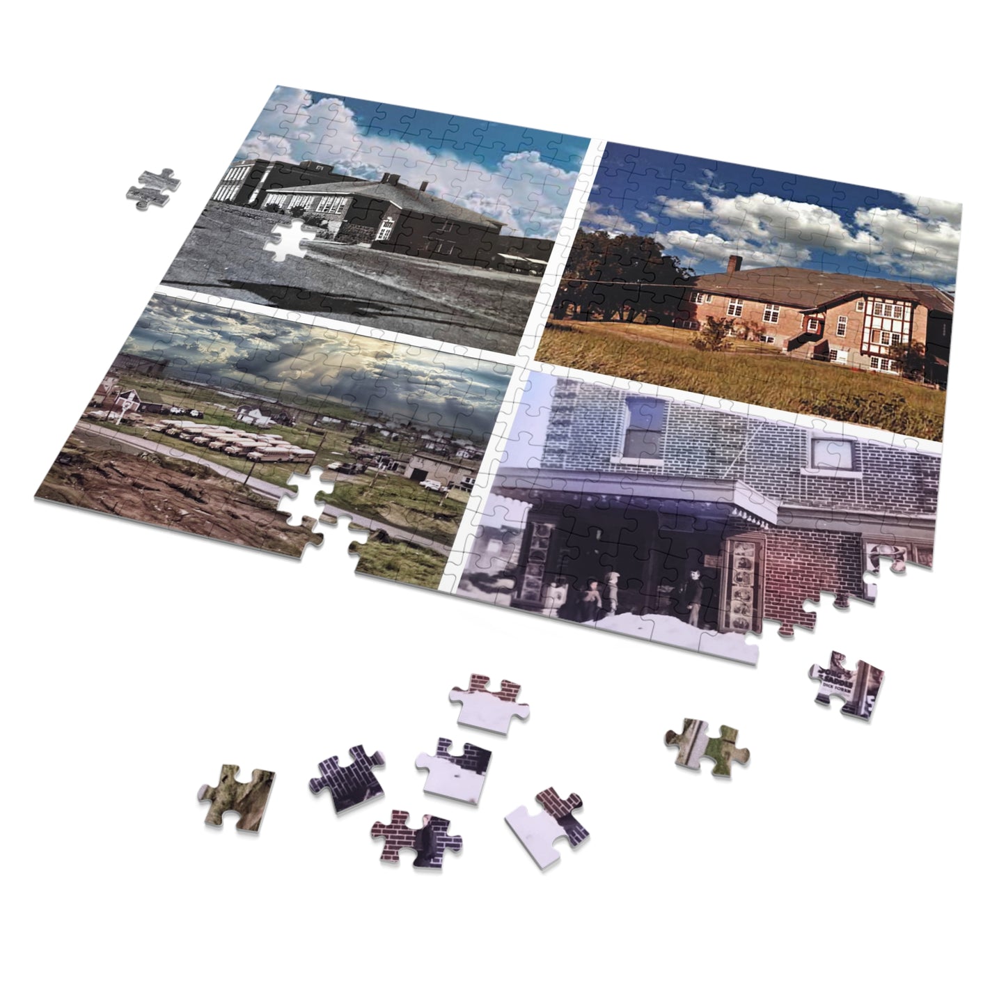 Home Jigsaw Puzzle (30, 110, 252, 500,1000-Piece)