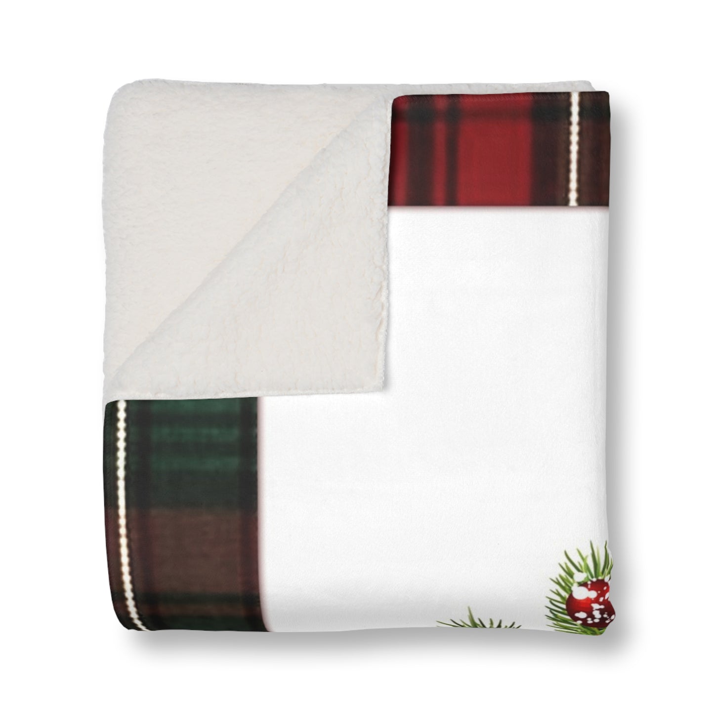 Christmas Sherpa Blanket