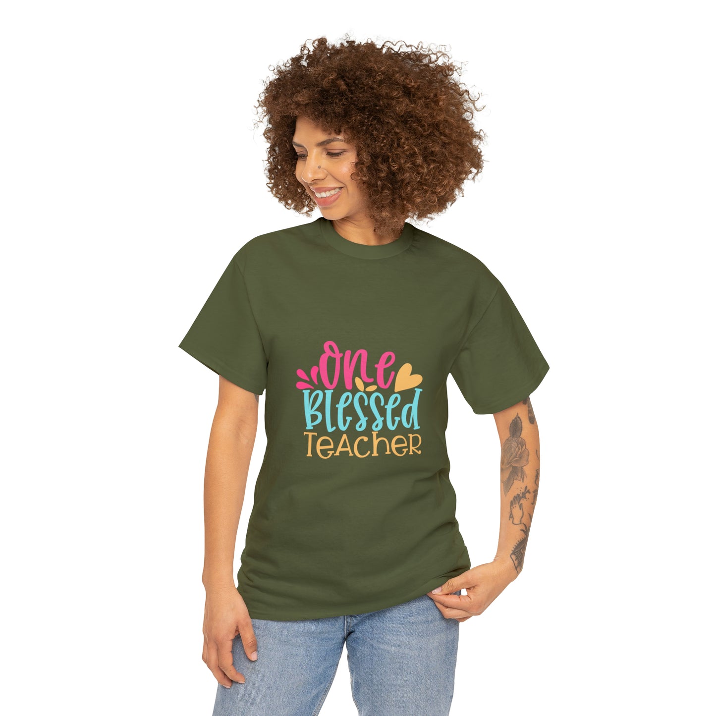 Teacher  Unisex Heavy Cotton Tee