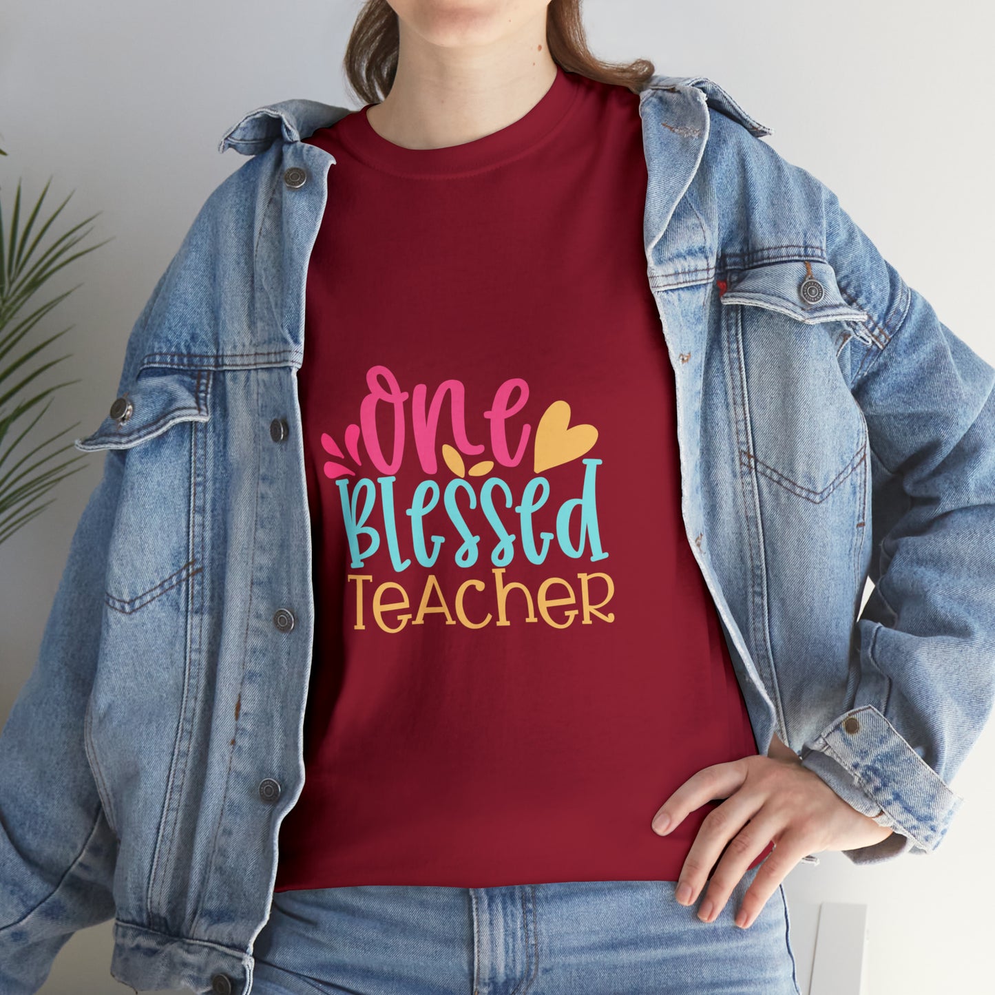 Teacher  Unisex Heavy Cotton Tee