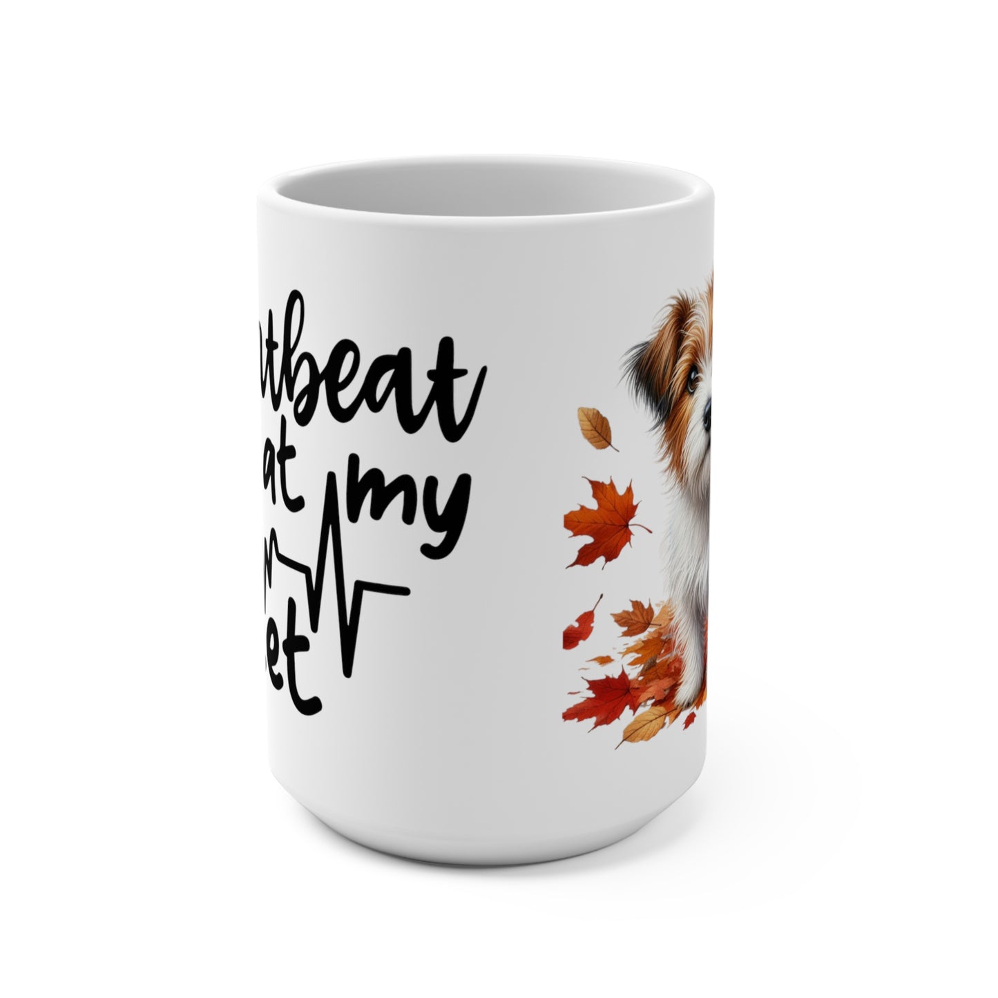 Toby says heartbeat Mug 15oz