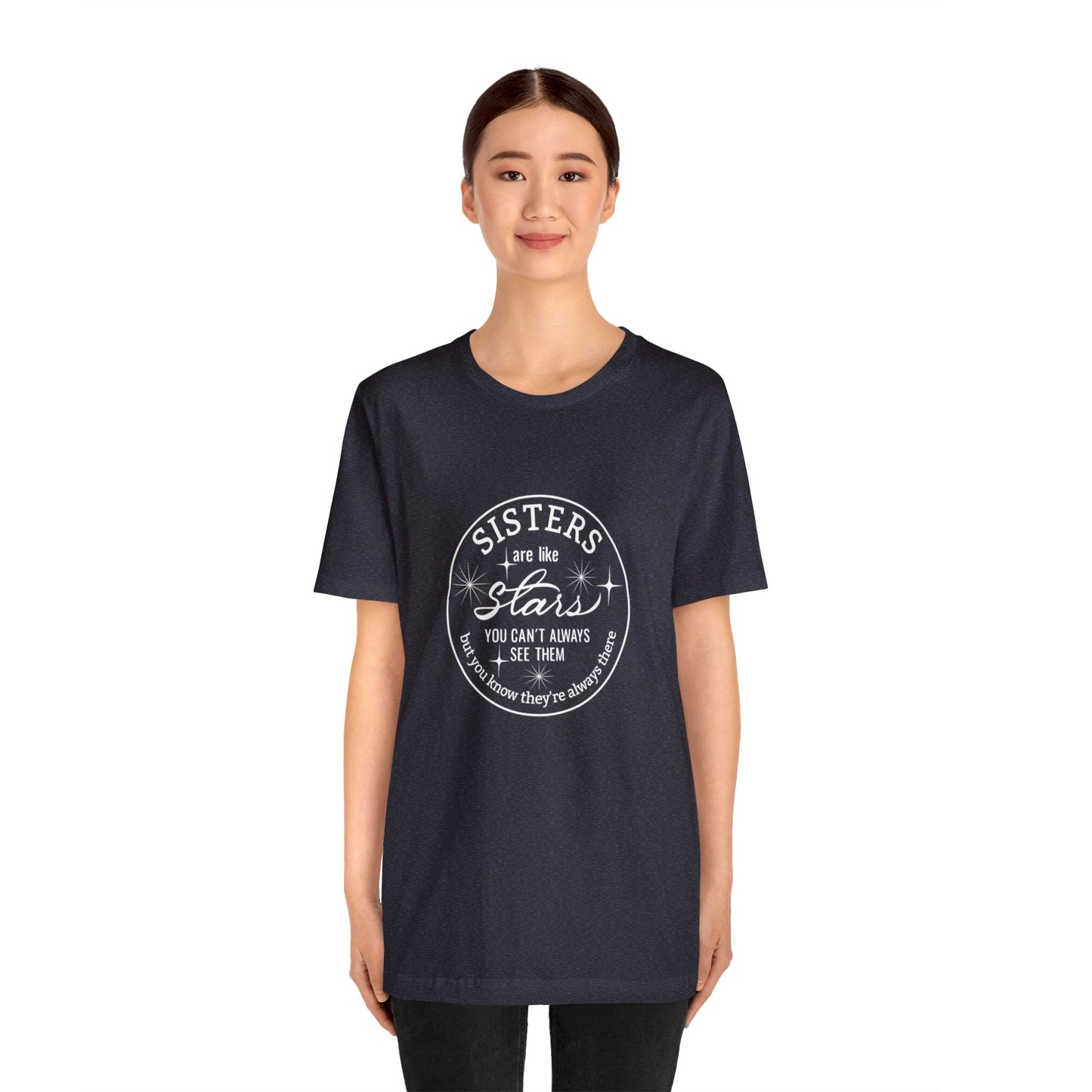 TEE Sisters stars 2 Unisex Jersey Short Sleeve Tee