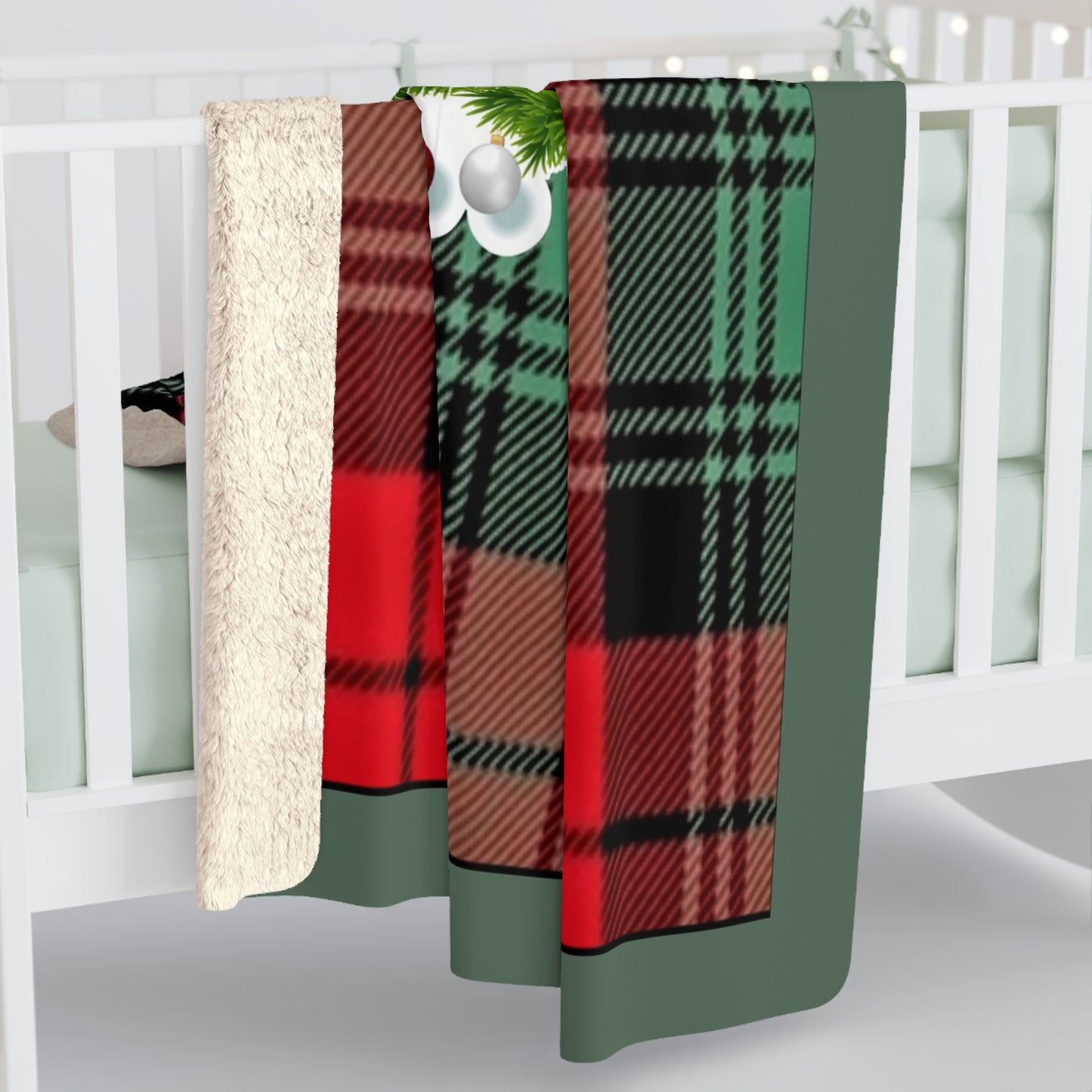 Christmas Sherpa Fleece Blanket