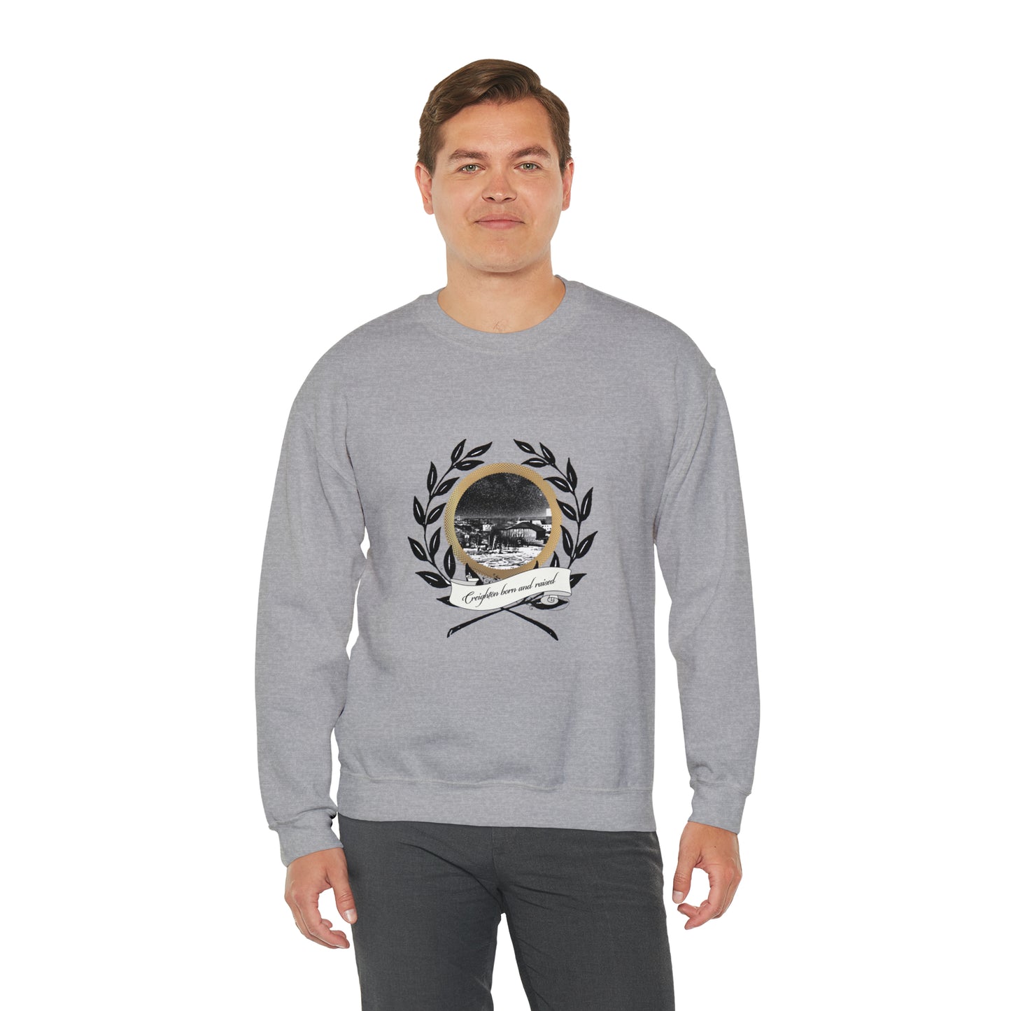 CR BORN Unisex Heavy Blend™ Crewneck Sweatshirt