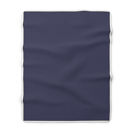 Purple Sherpa Fleece Blanket